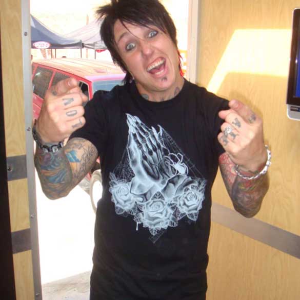 Lowbrow Art Prey Praying Hands Tee