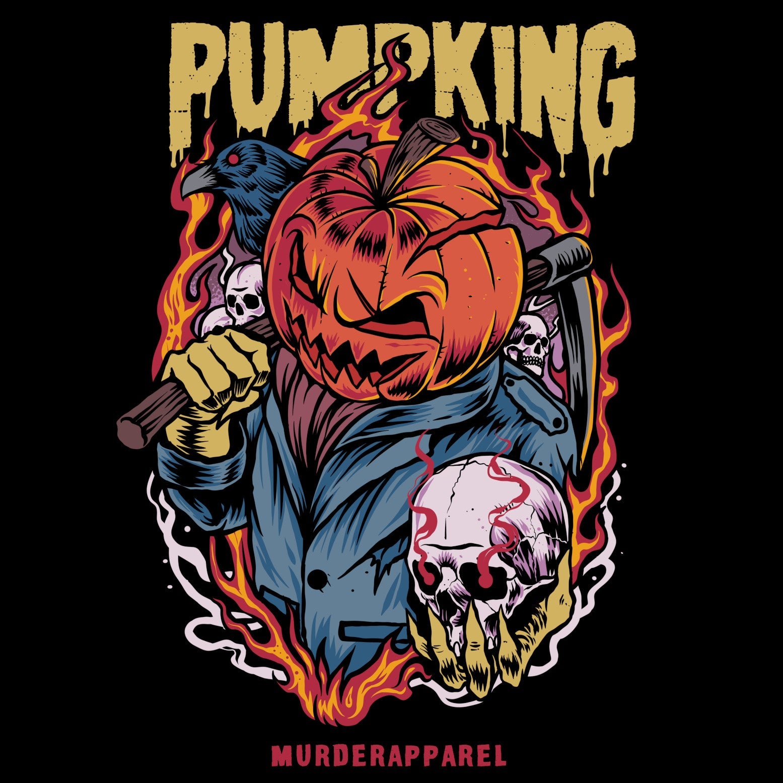 Murder Apparel Pumpking T-shirt