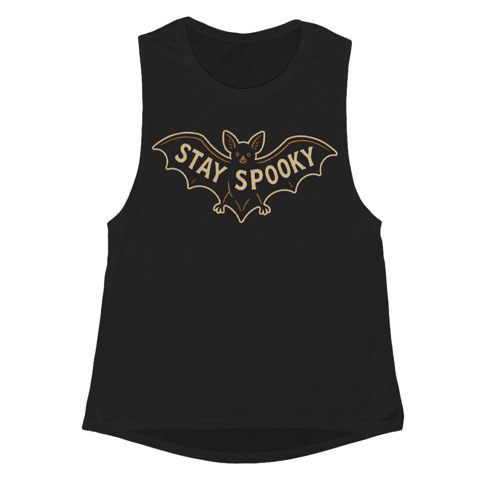 Original Underground Stay Spooky Bat Girls Tank