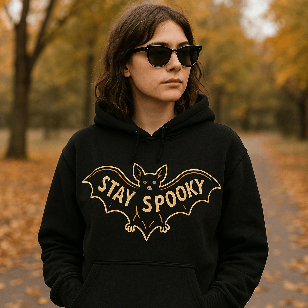 Original Underground Stay Spooky Bat Hoodie