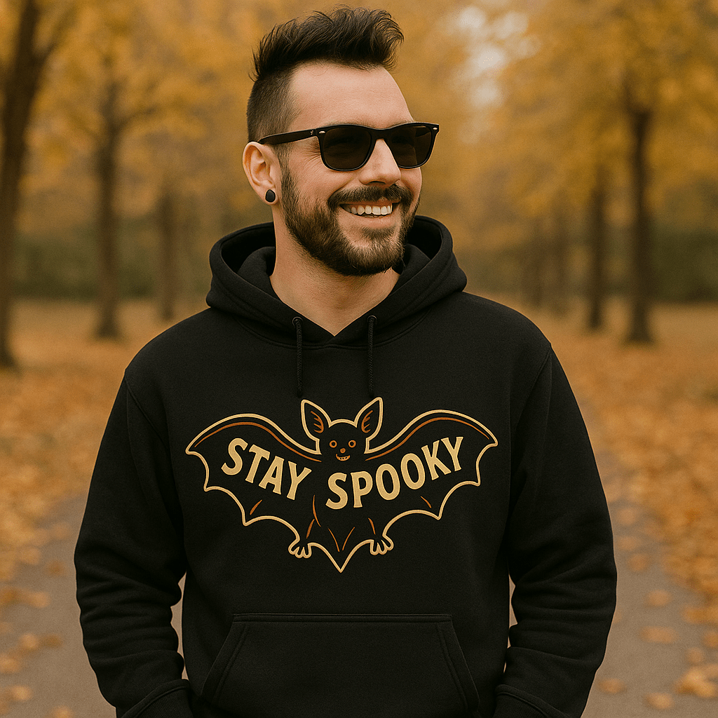 Original Underground Stay Spooky Bat Hoodie