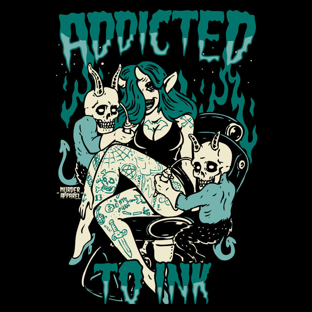 Murder Apparel Addicted To Ink T-Shirt