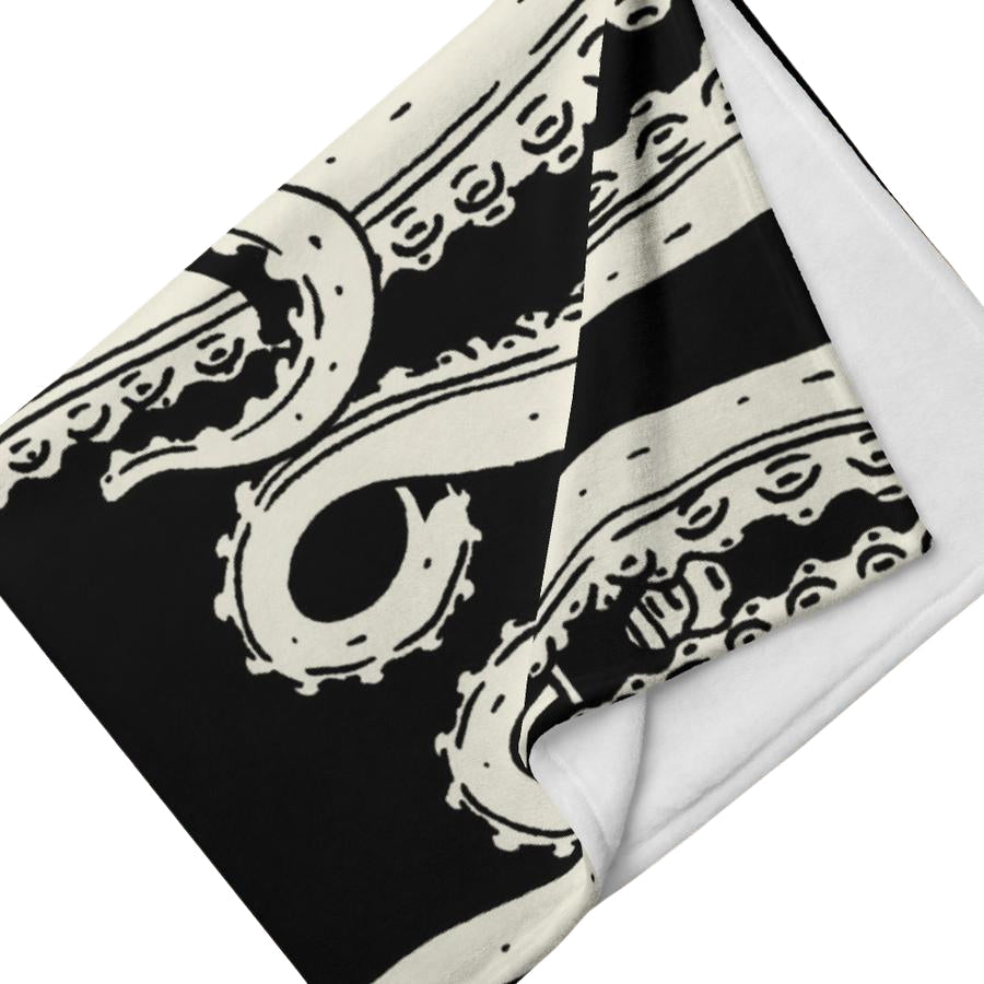 Murder Apparel Tentacles Throw Blanket
