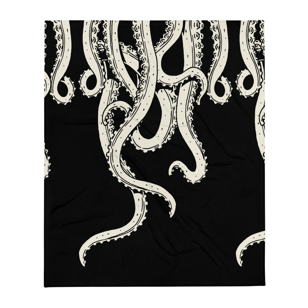 Murder Apparel Tentacles Throw Blanket