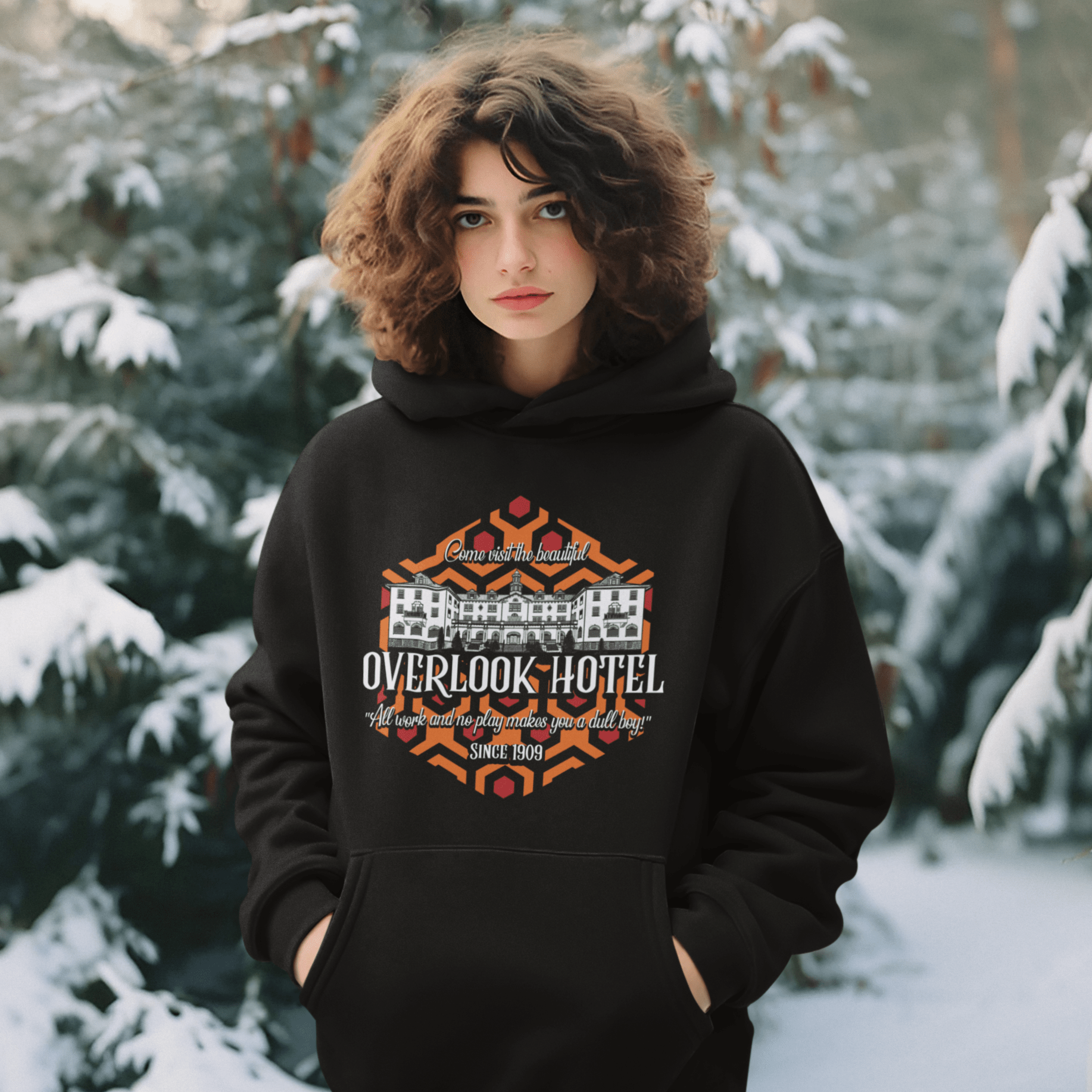 Original Underground Overlook Hotel Hoodie