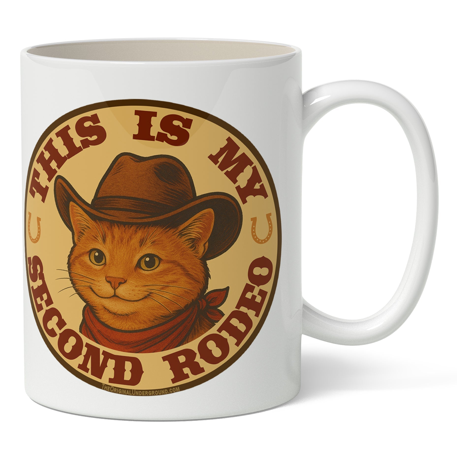 Original Underground This Is My Second Rodeo Mug