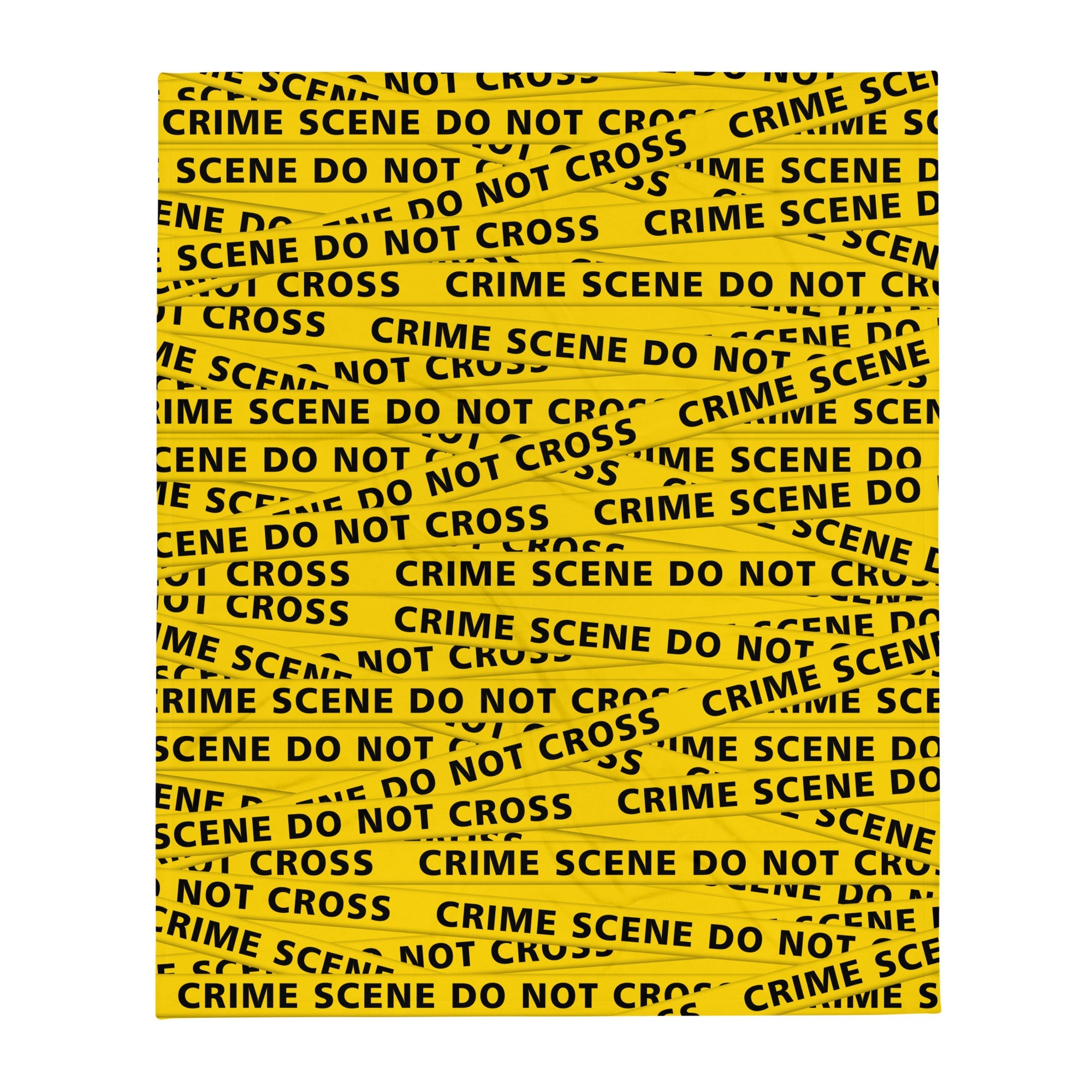 Murder Apparel Crime Scene Throw Blanket