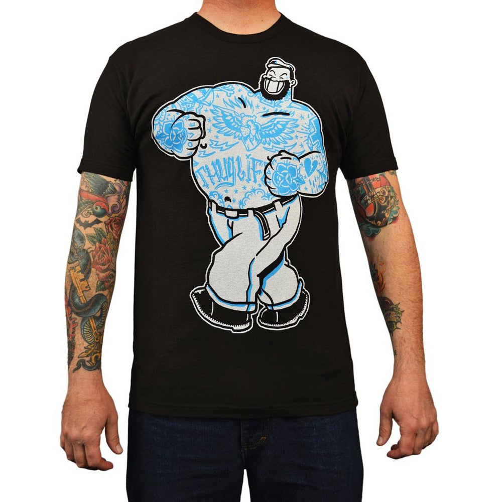 Lowbrow Art Thug Life Bluto Black Tee