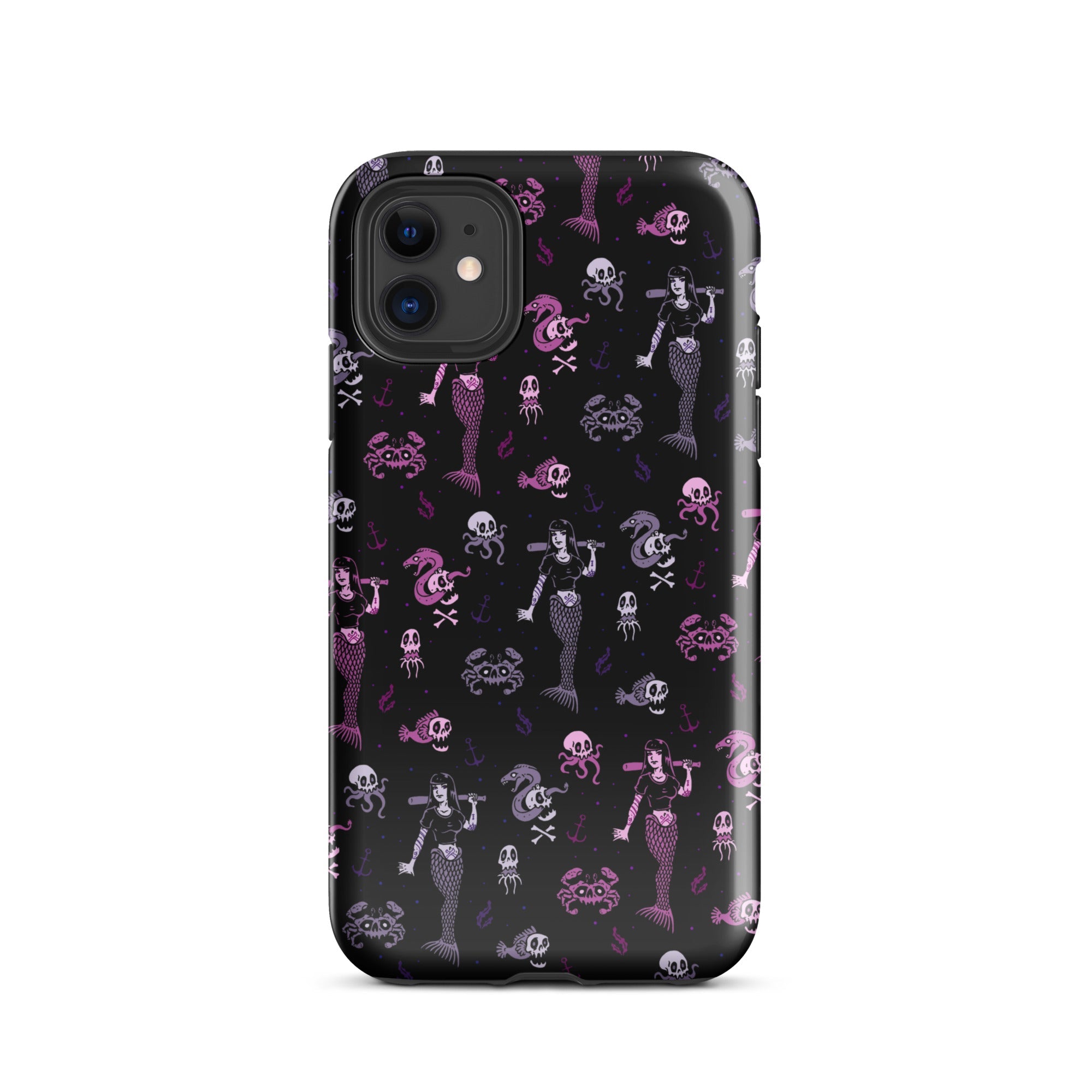 Murder Apparel Metal Mermaid iPhone Case