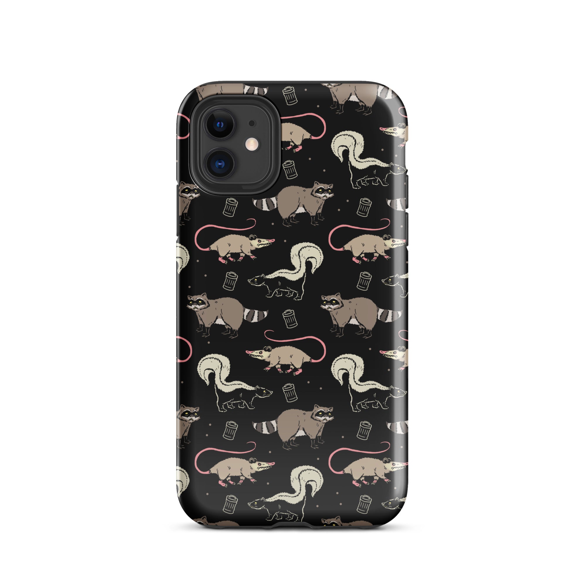Murder Apparel Garbage Cats iPhone Case