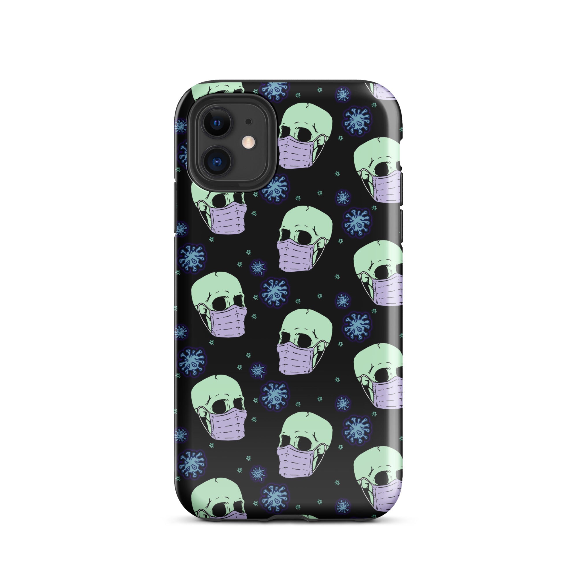 Murder Apparel Virus Skull iPhone Case