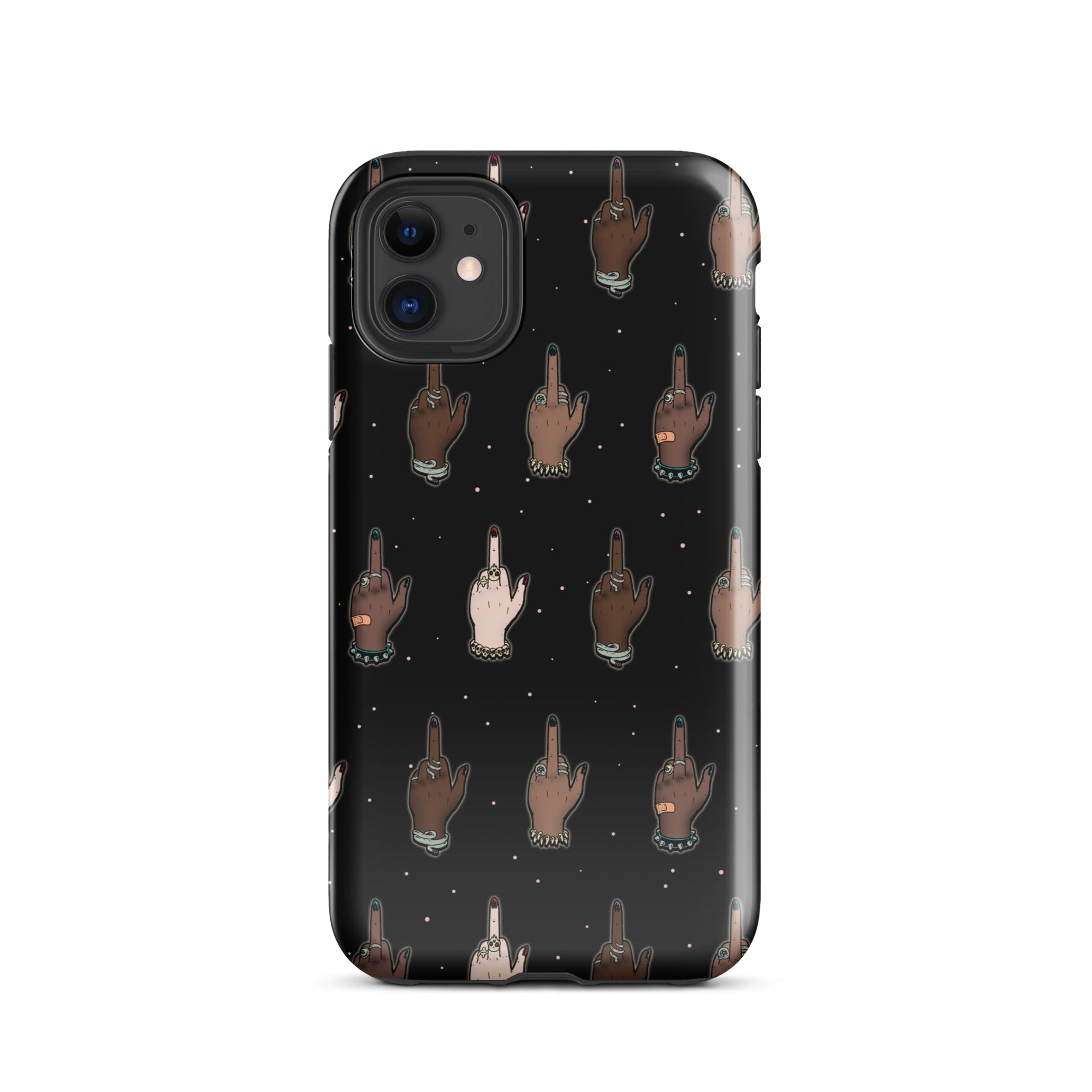 Murder Apparel Fuck Racism iPhone Case