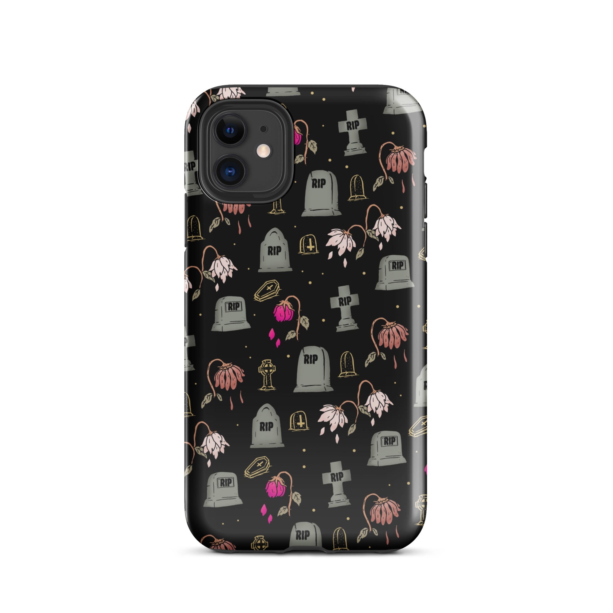 Murder Apparel Cemetery iPhone Case