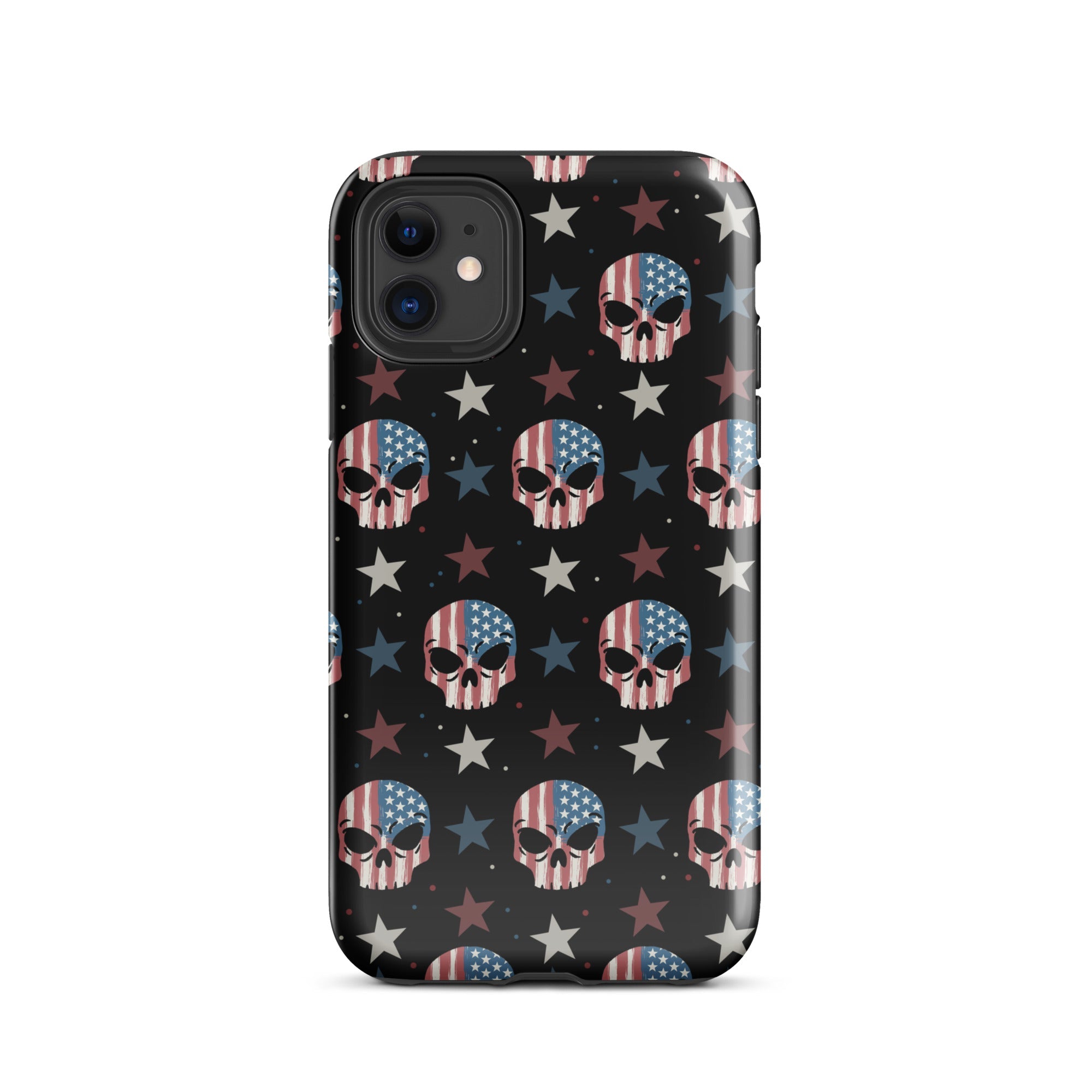 Murder Apparel USA Skull iPhone Case