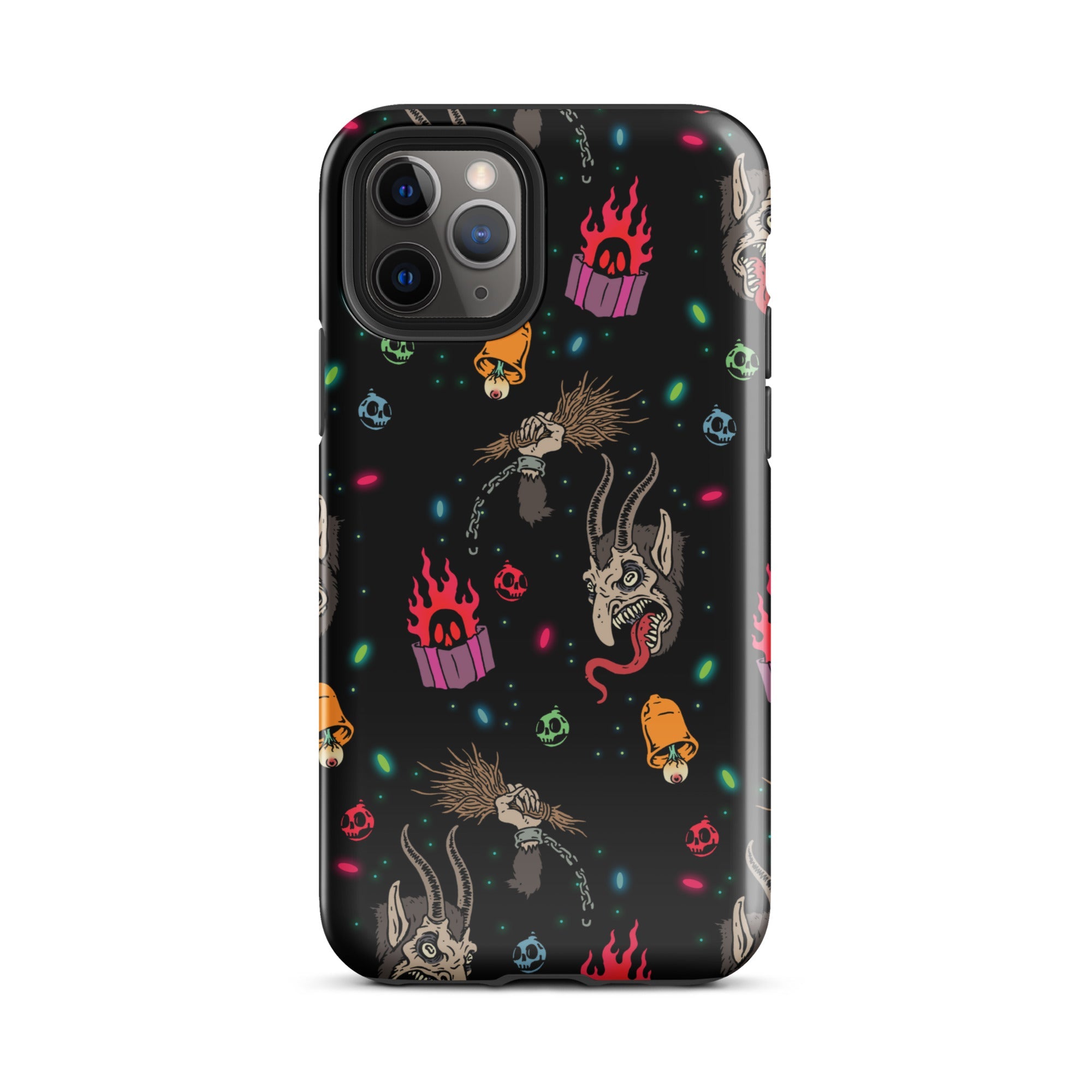 Murder Apparel Merry Krampus iPhone Case