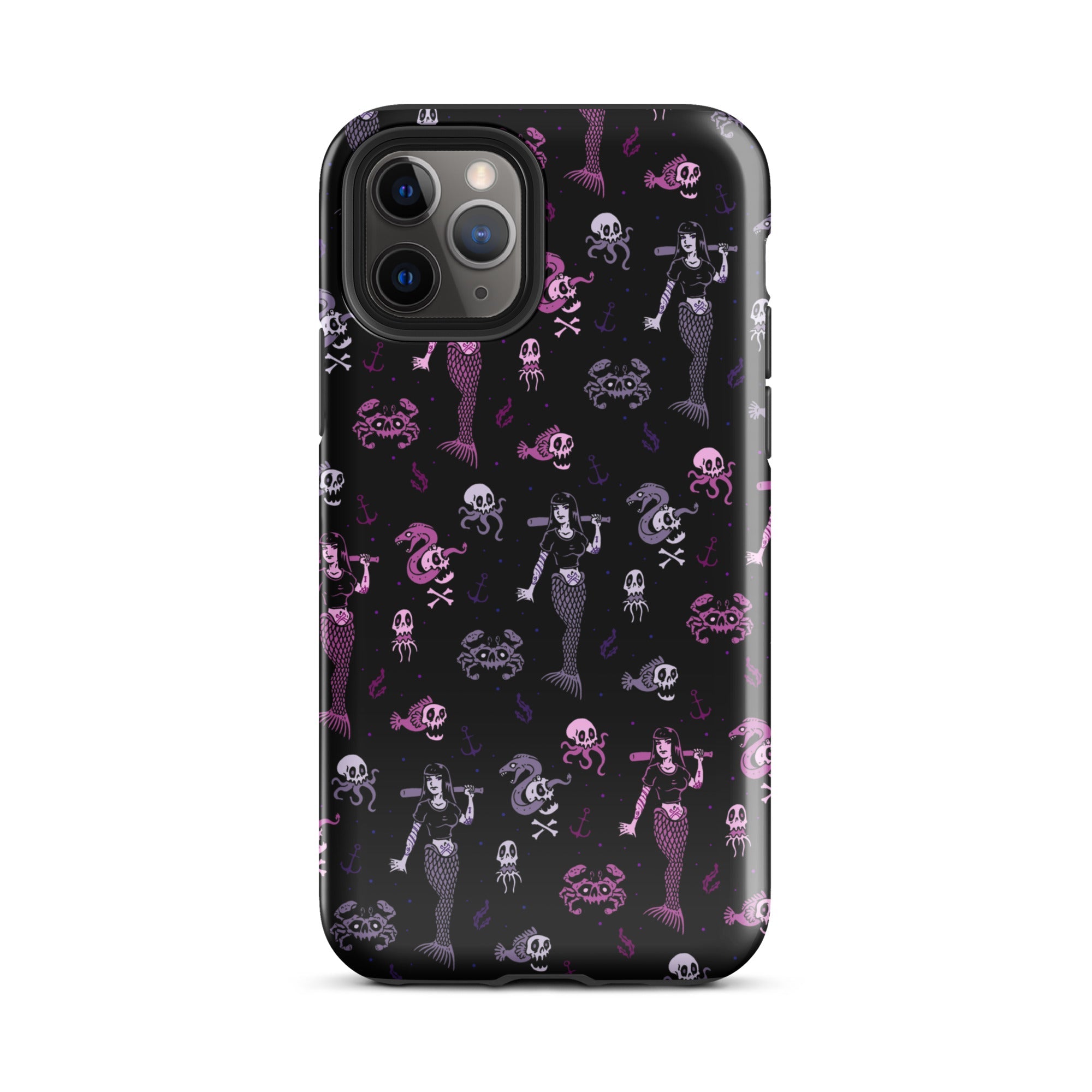 Murder Apparel Metal Mermaid iPhone Case