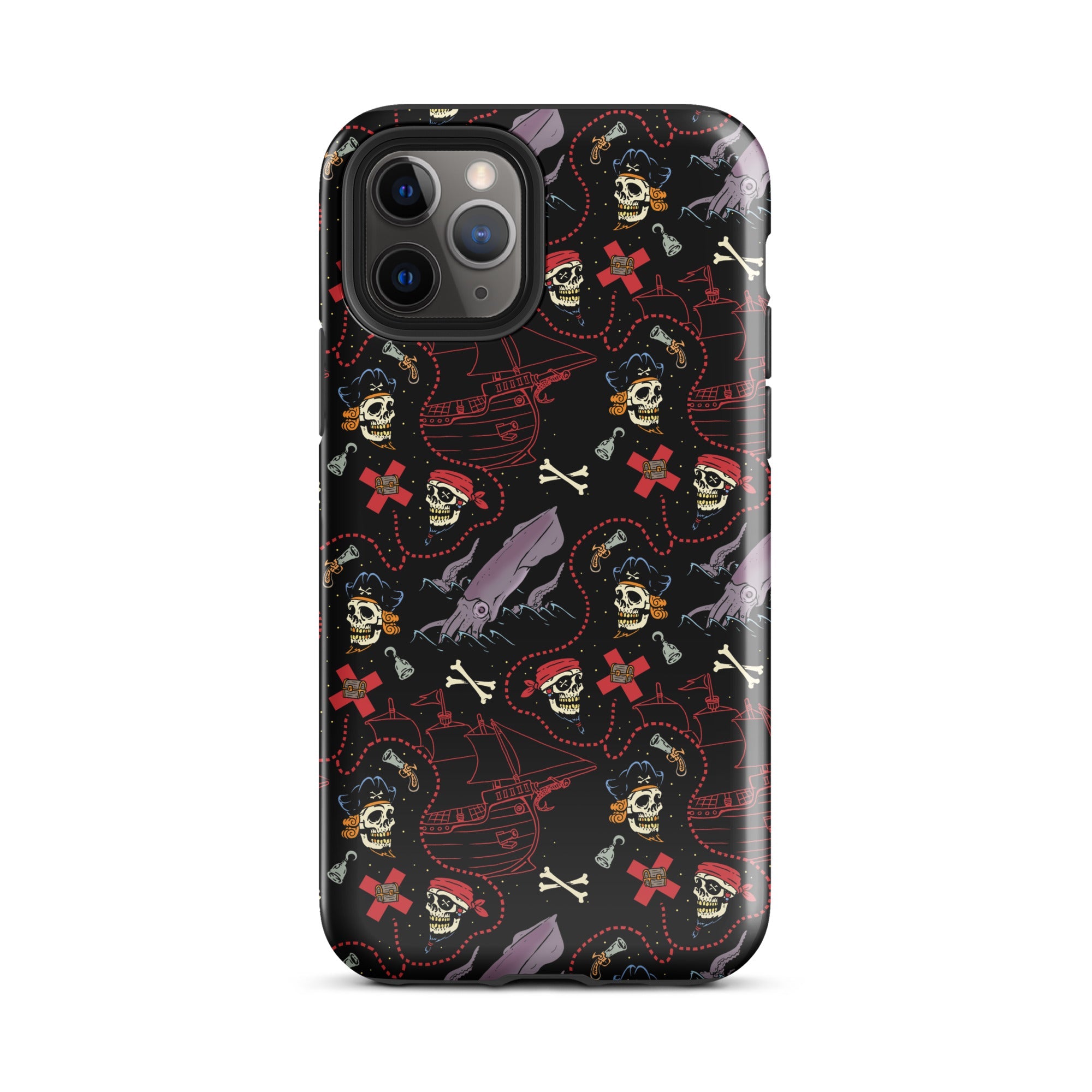 Murder Apparel Pirate Skulls iPhone Case