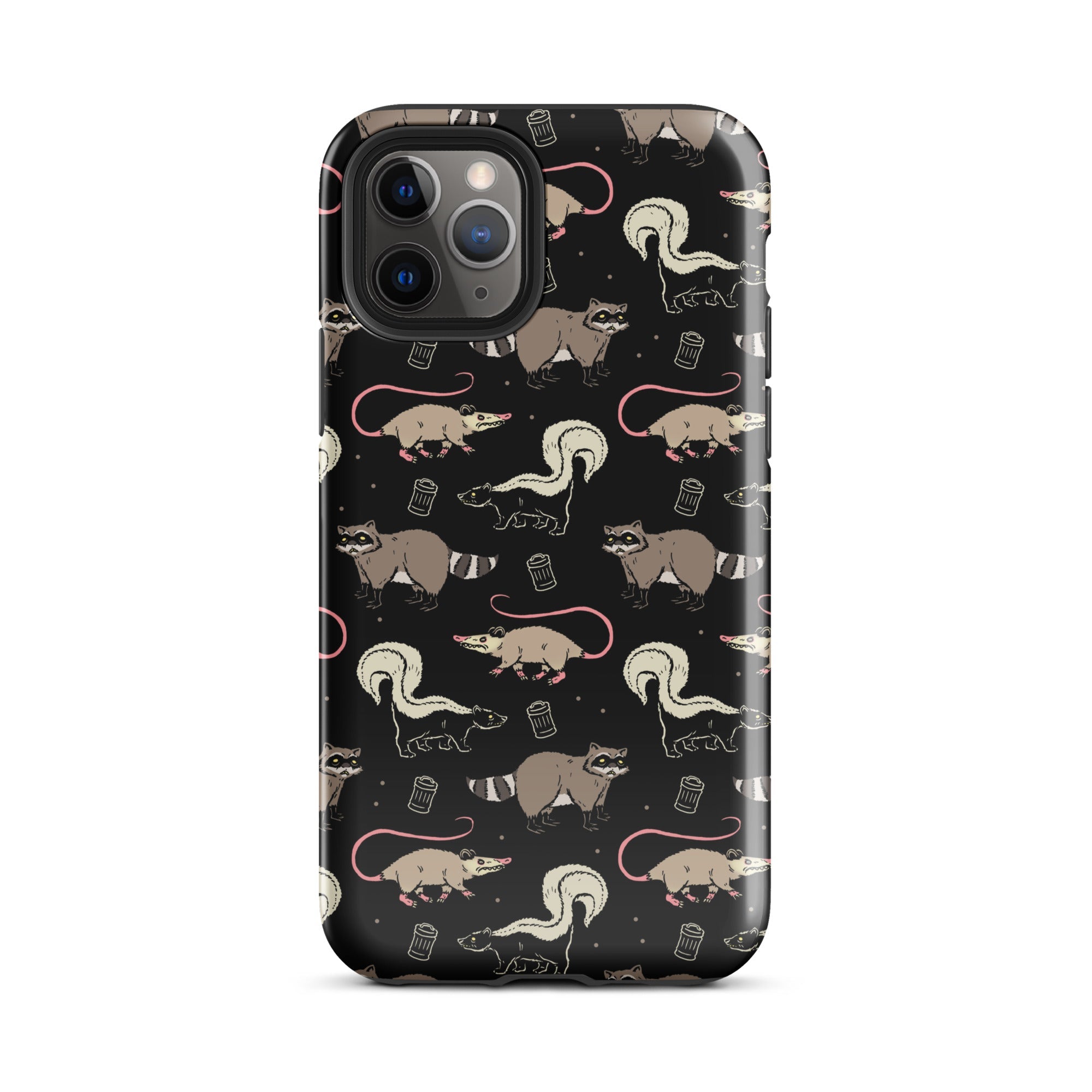 Murder Apparel Garbage Cats iPhone Case