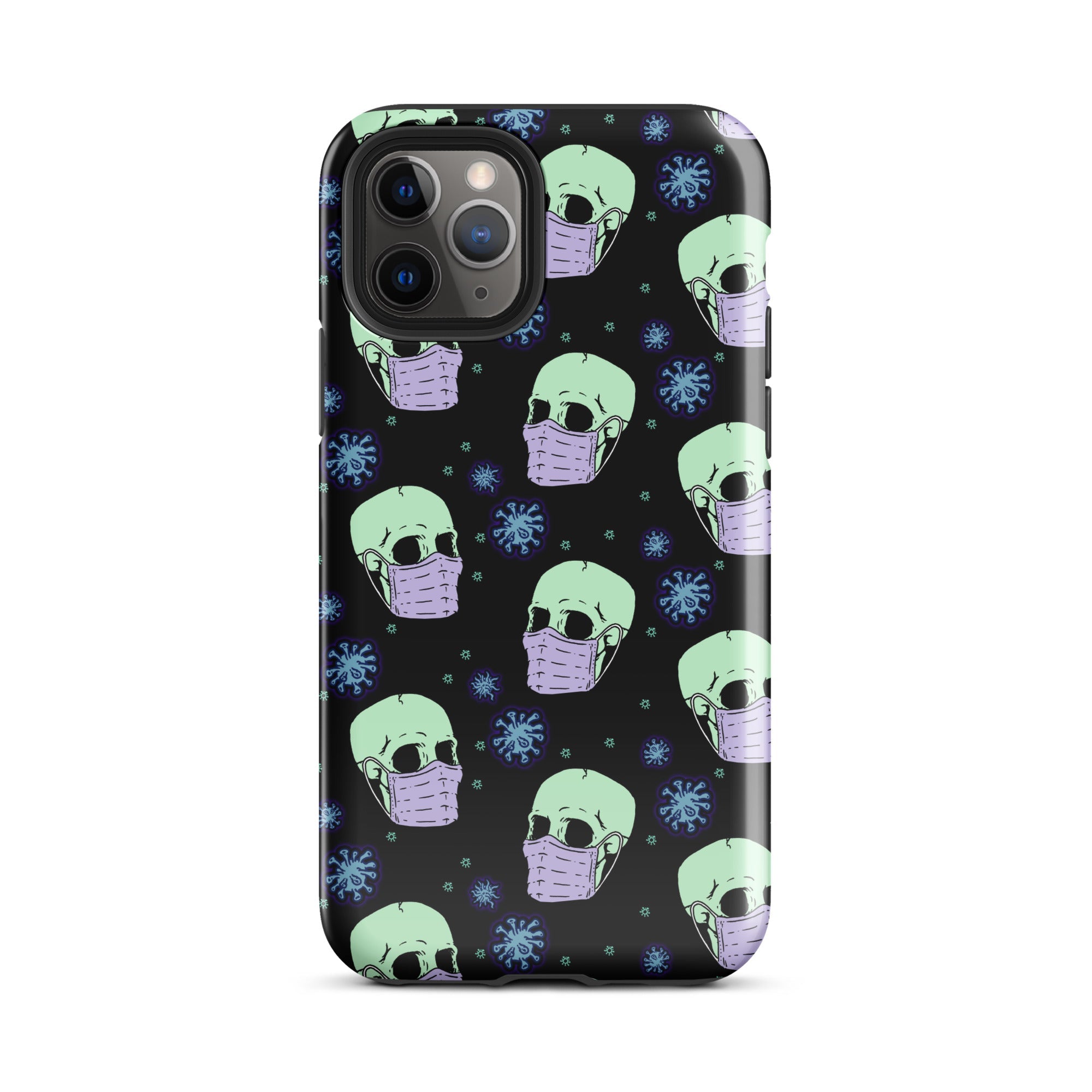 Murder Apparel Virus Skull iPhone Case