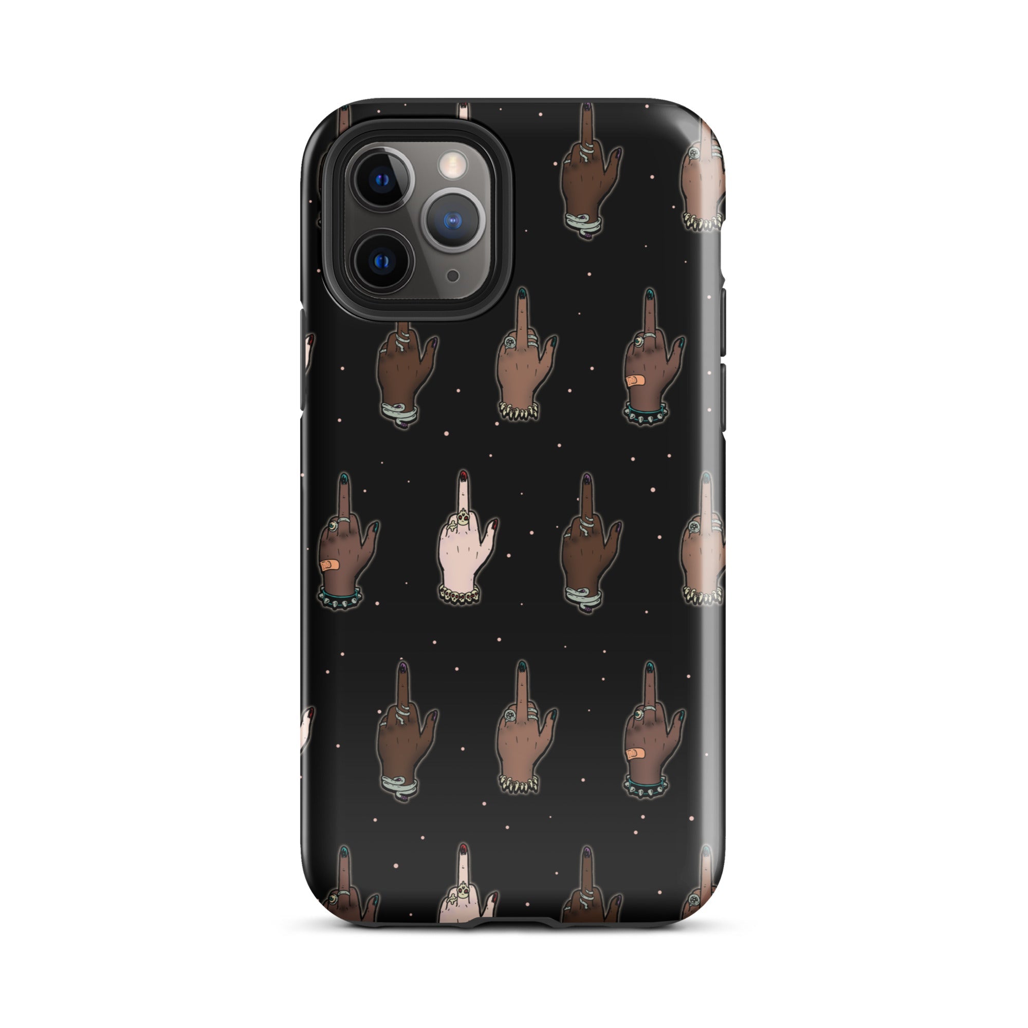 Murder Apparel Fuck Racism iPhone Case