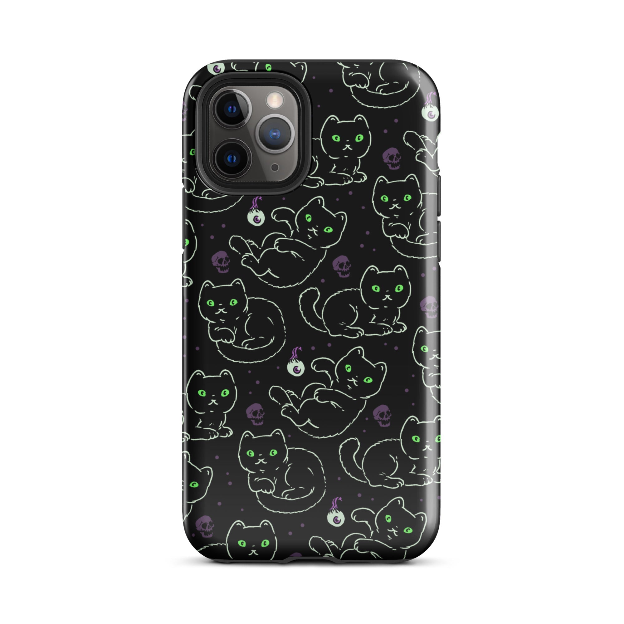 Murder Apparel Black Cats iPhone Case