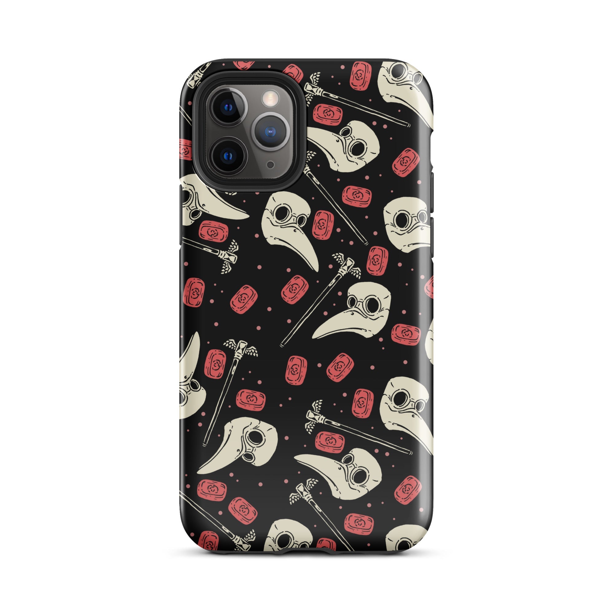 Murder Apparel Plague Doctor Soap iPhone Case