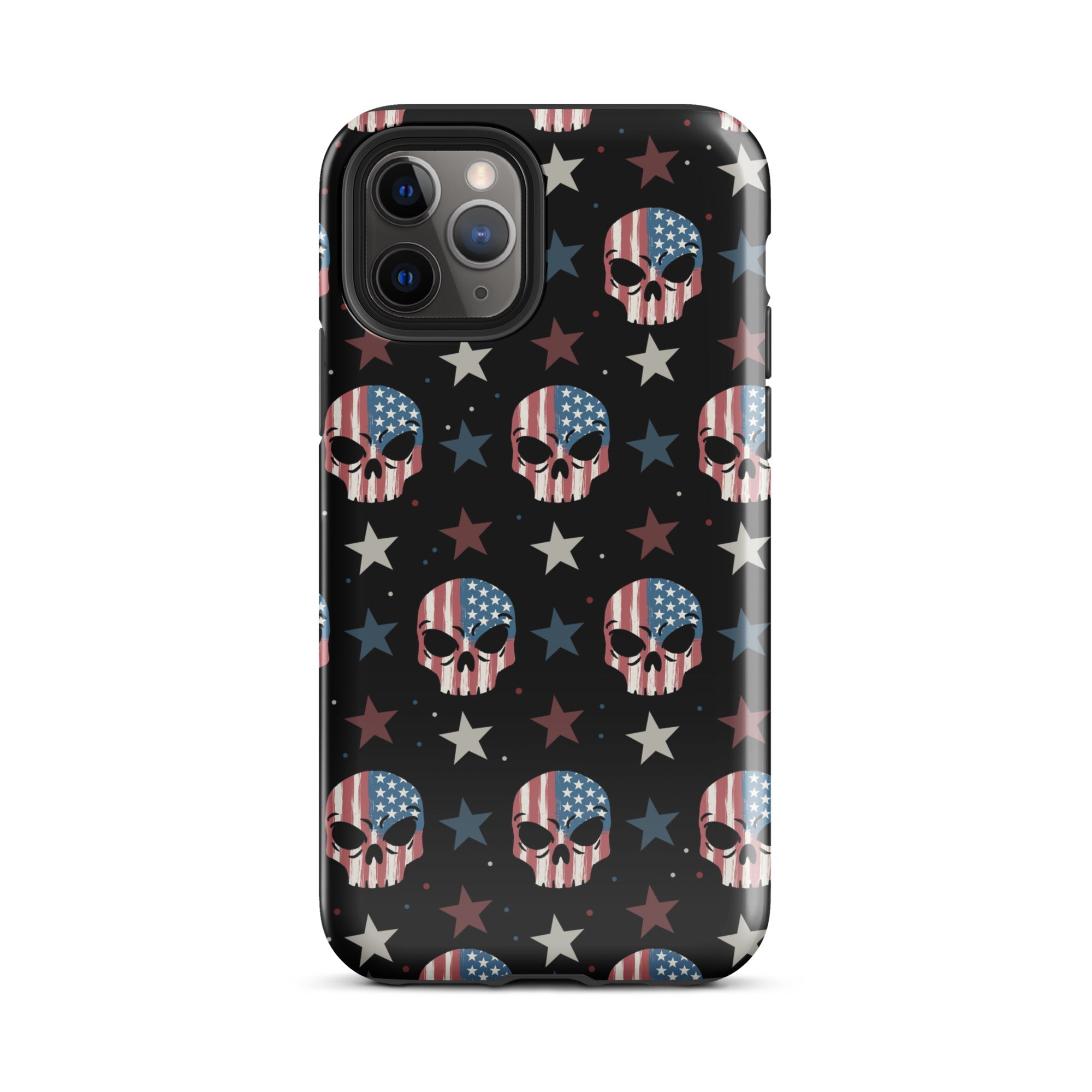 Murder Apparel USA Skull iPhone Case