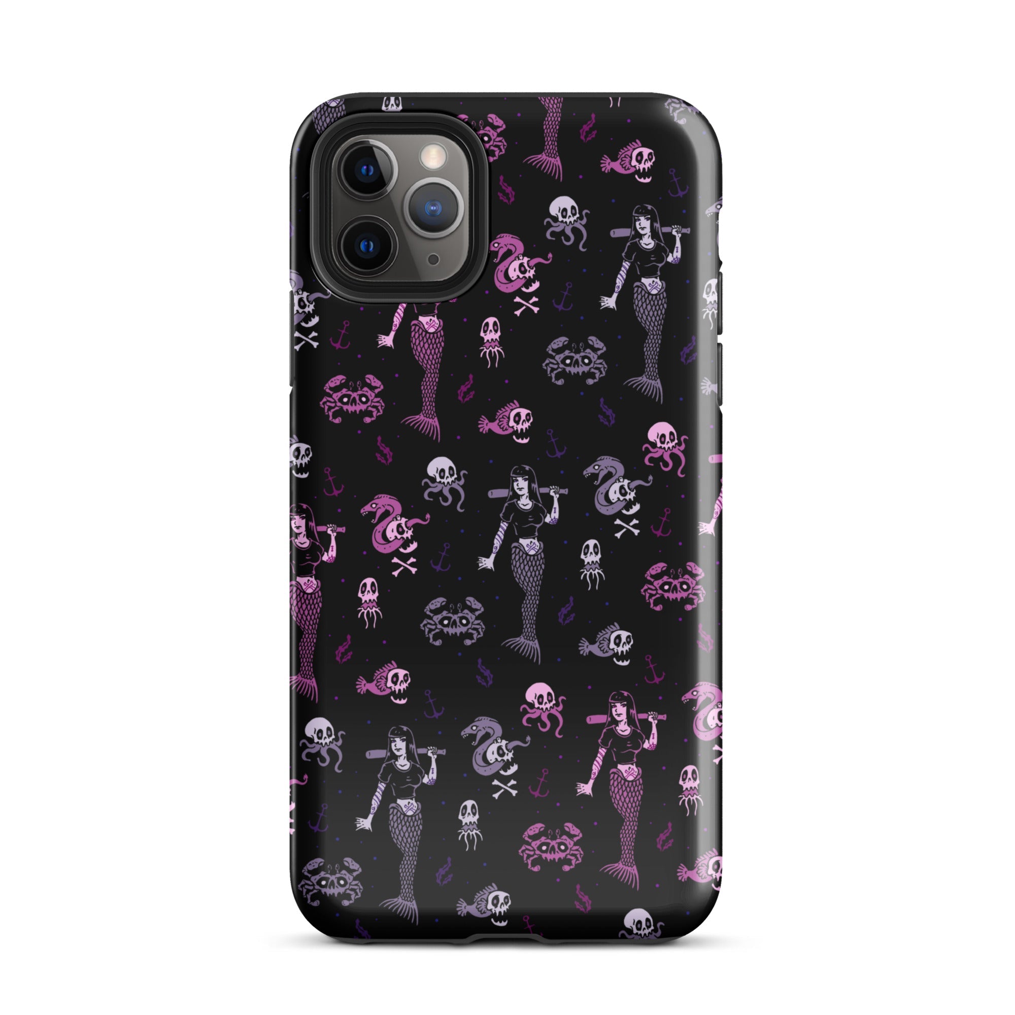 Murder Apparel Metal Mermaid iPhone Case