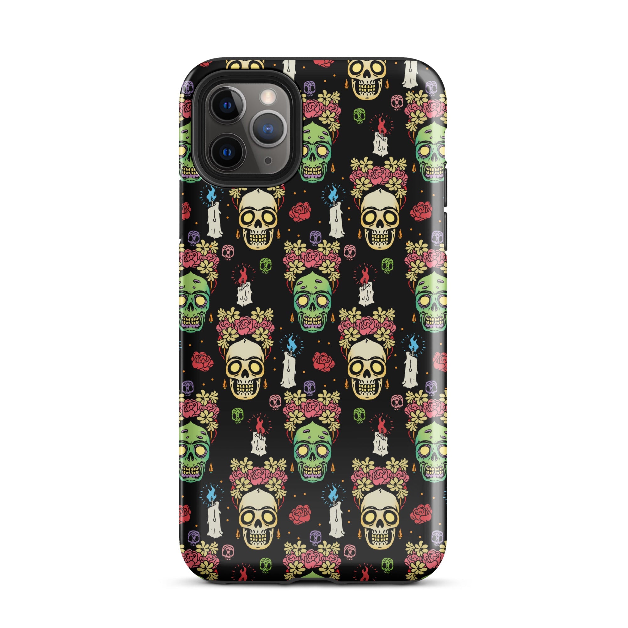 Murder Apparel Frida Kahlo Skull iPhone Case