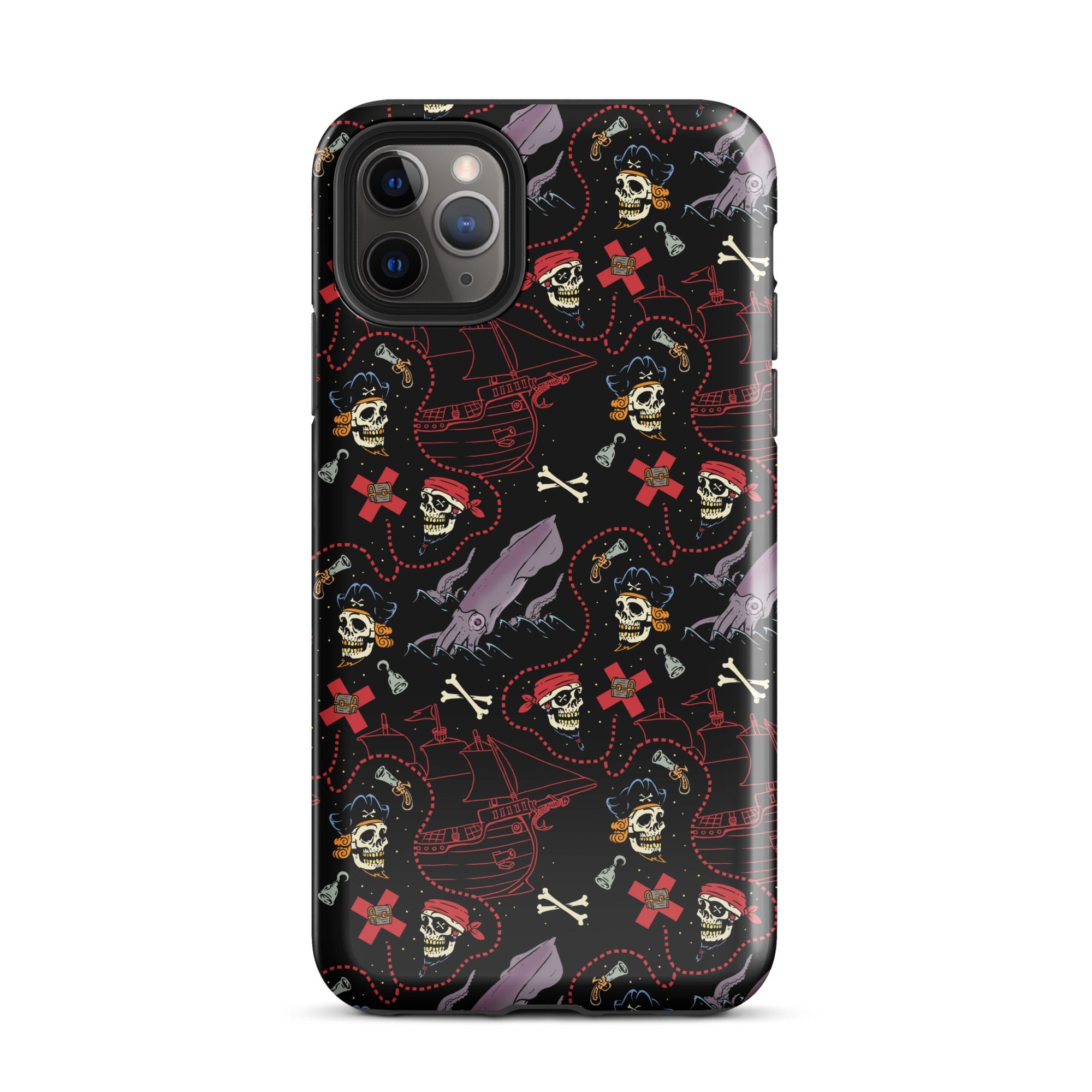 Murder Apparel Pirate Skulls iPhone Case