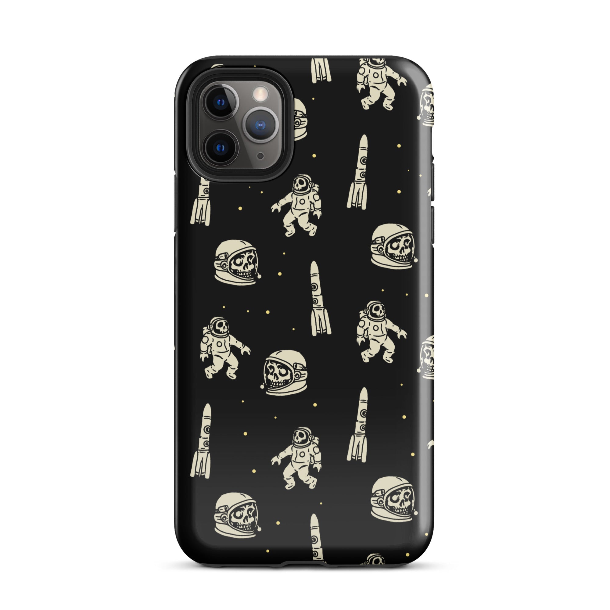 Murder Apparel Astronaut Skull iPhone Case