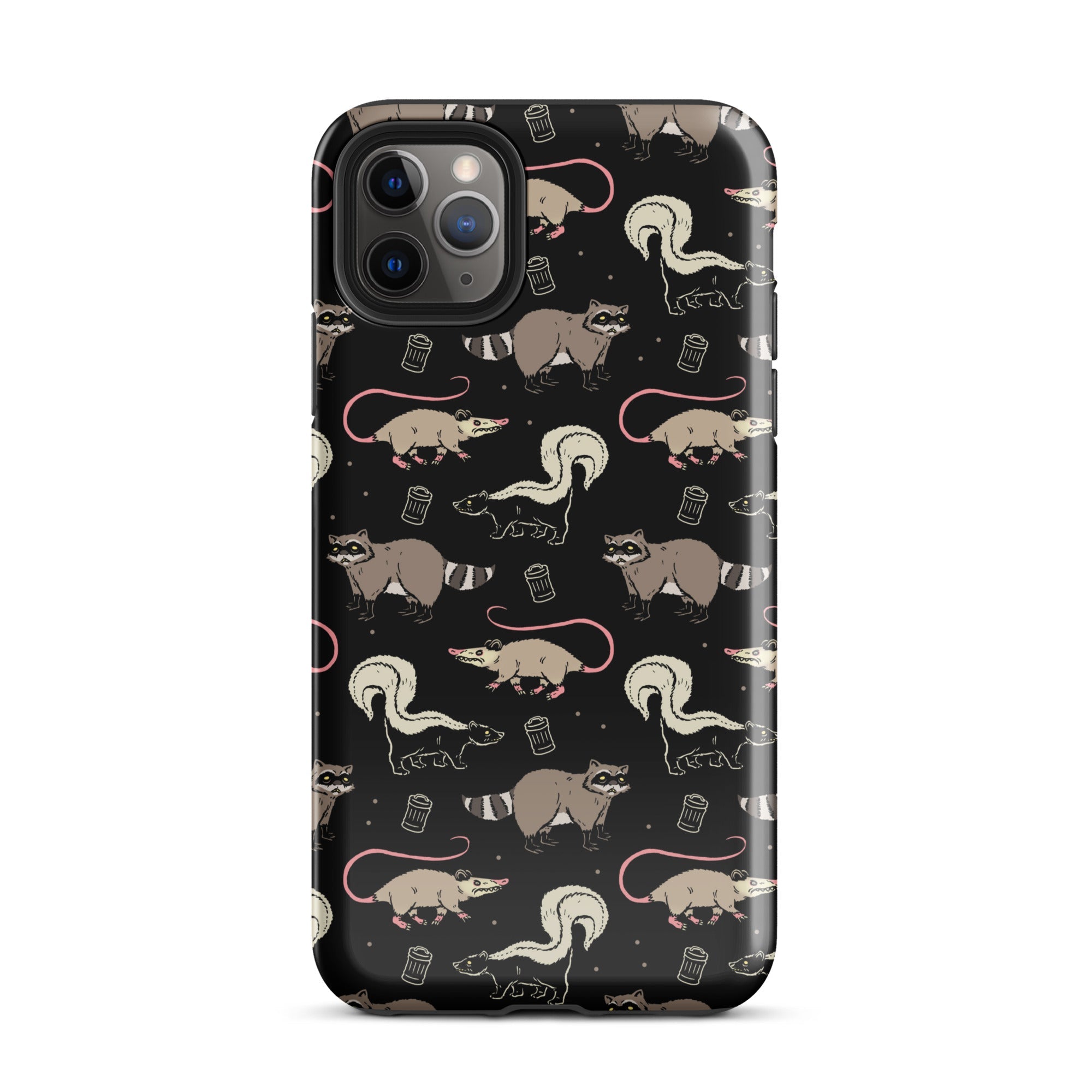 Murder Apparel Garbage Cats iPhone Case