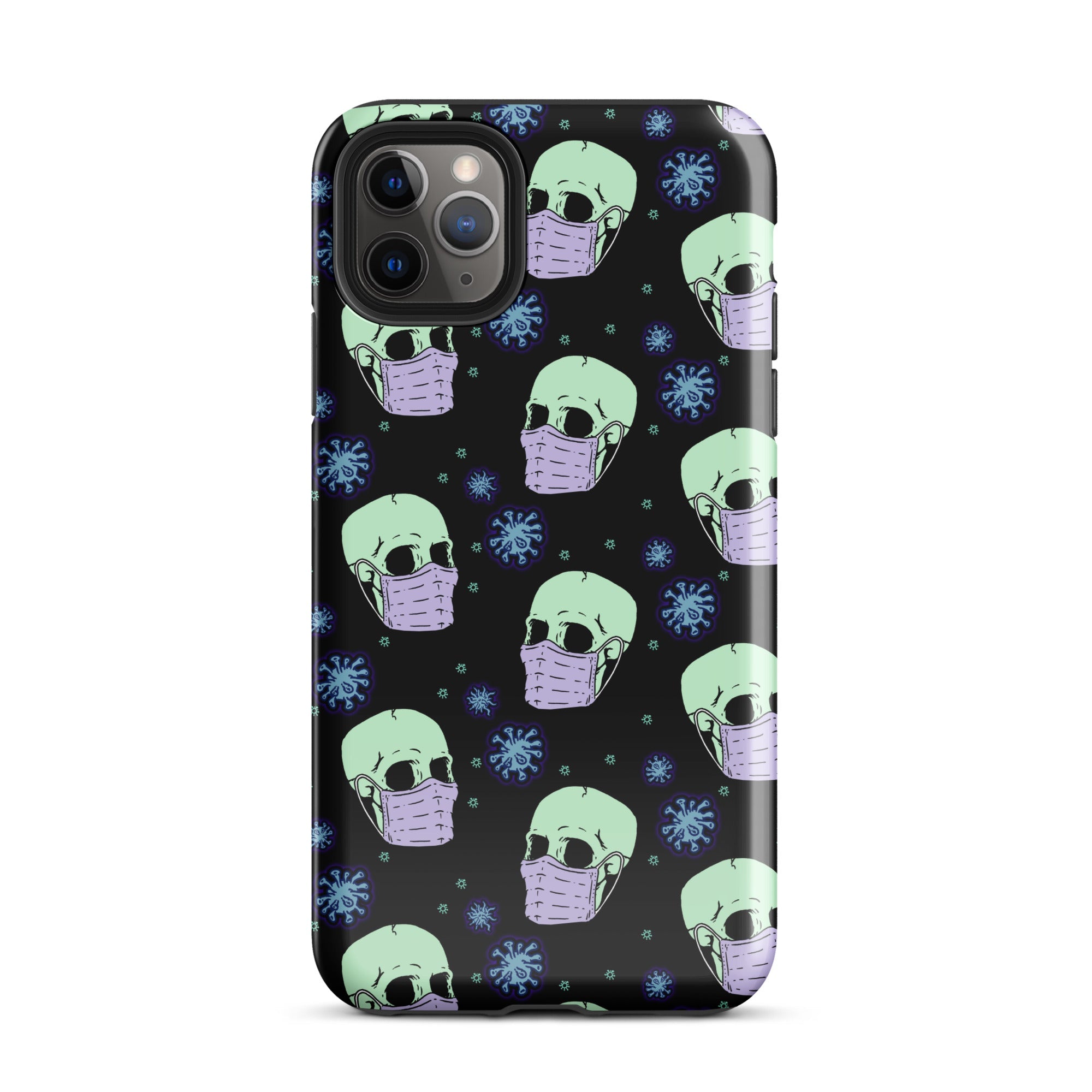 Murder Apparel Virus Skull iPhone Case
