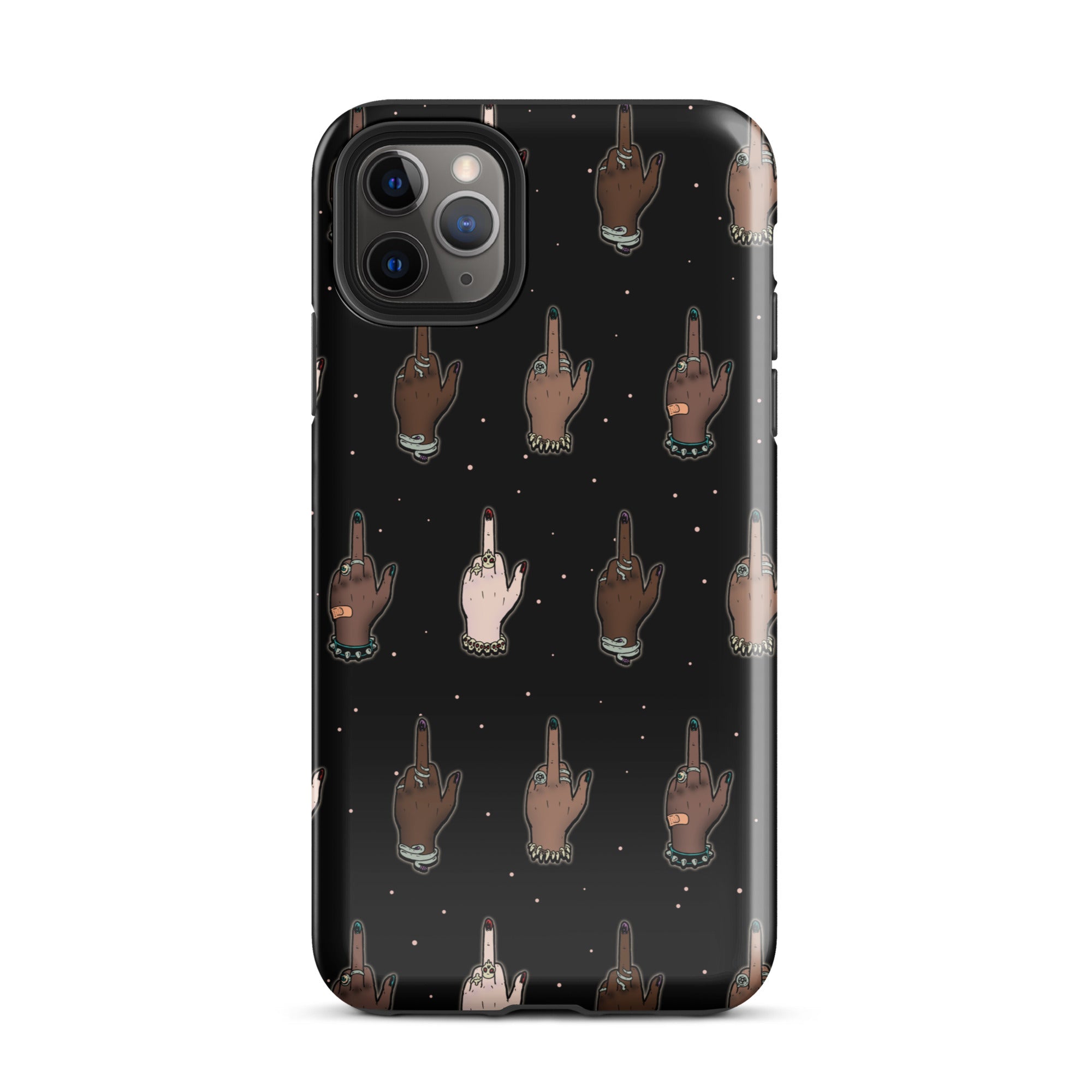 Murder Apparel Fuck Racism iPhone Case