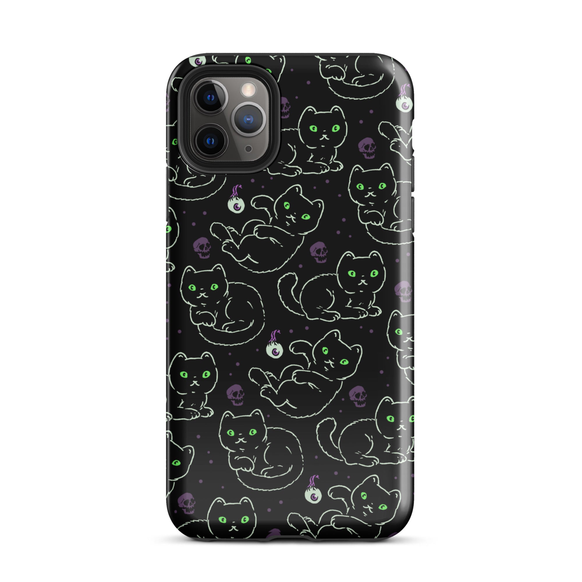 Murder Apparel Black Cats iPhone Case