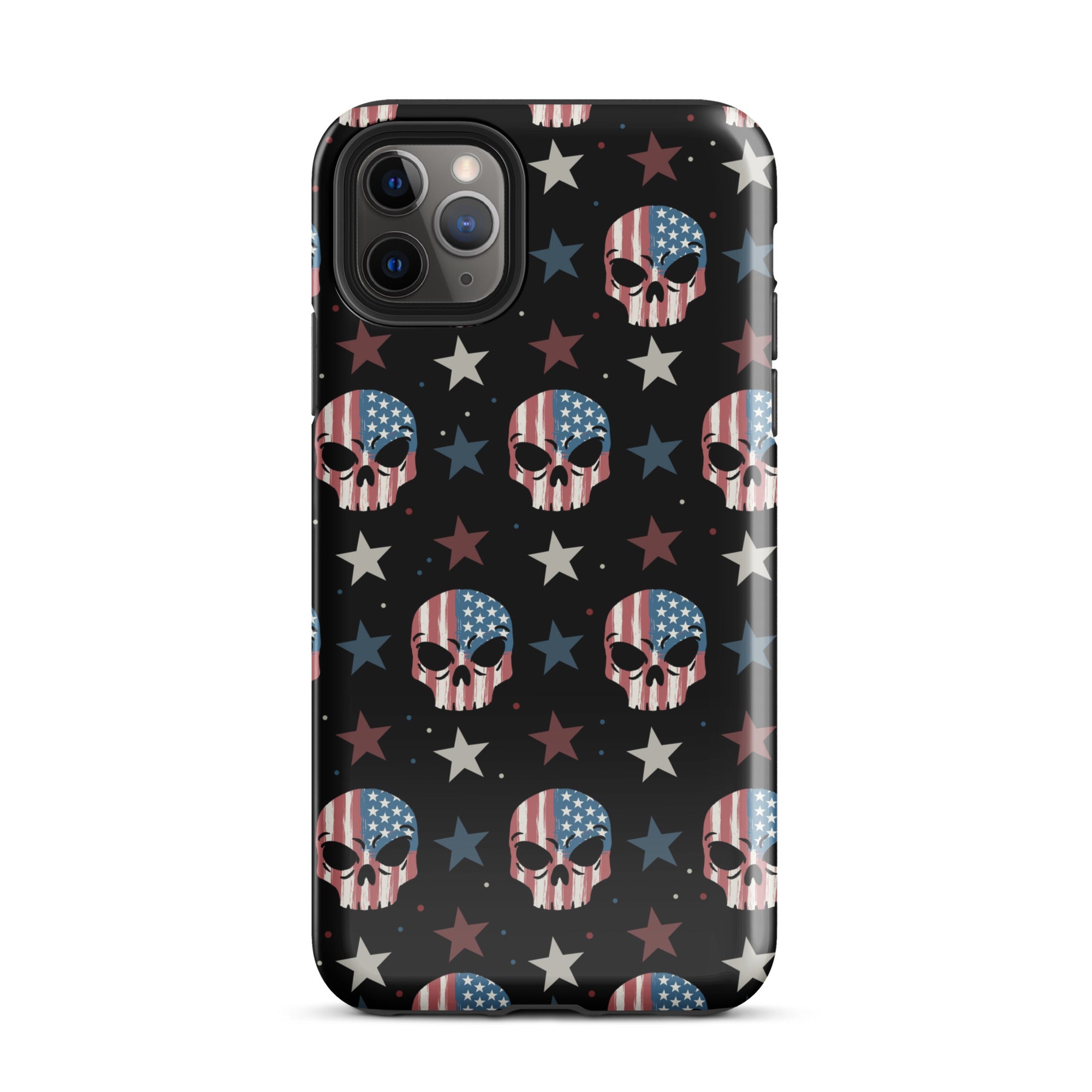 Murder Apparel USA Skull iPhone Case
