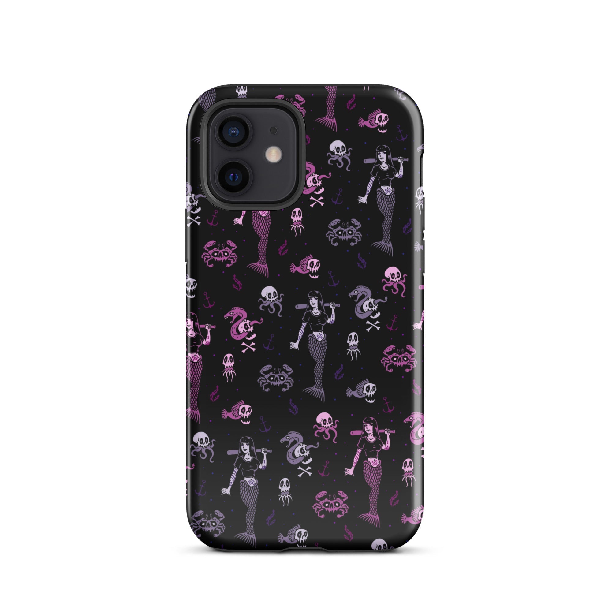 Murder Apparel Metal Mermaid iPhone Case