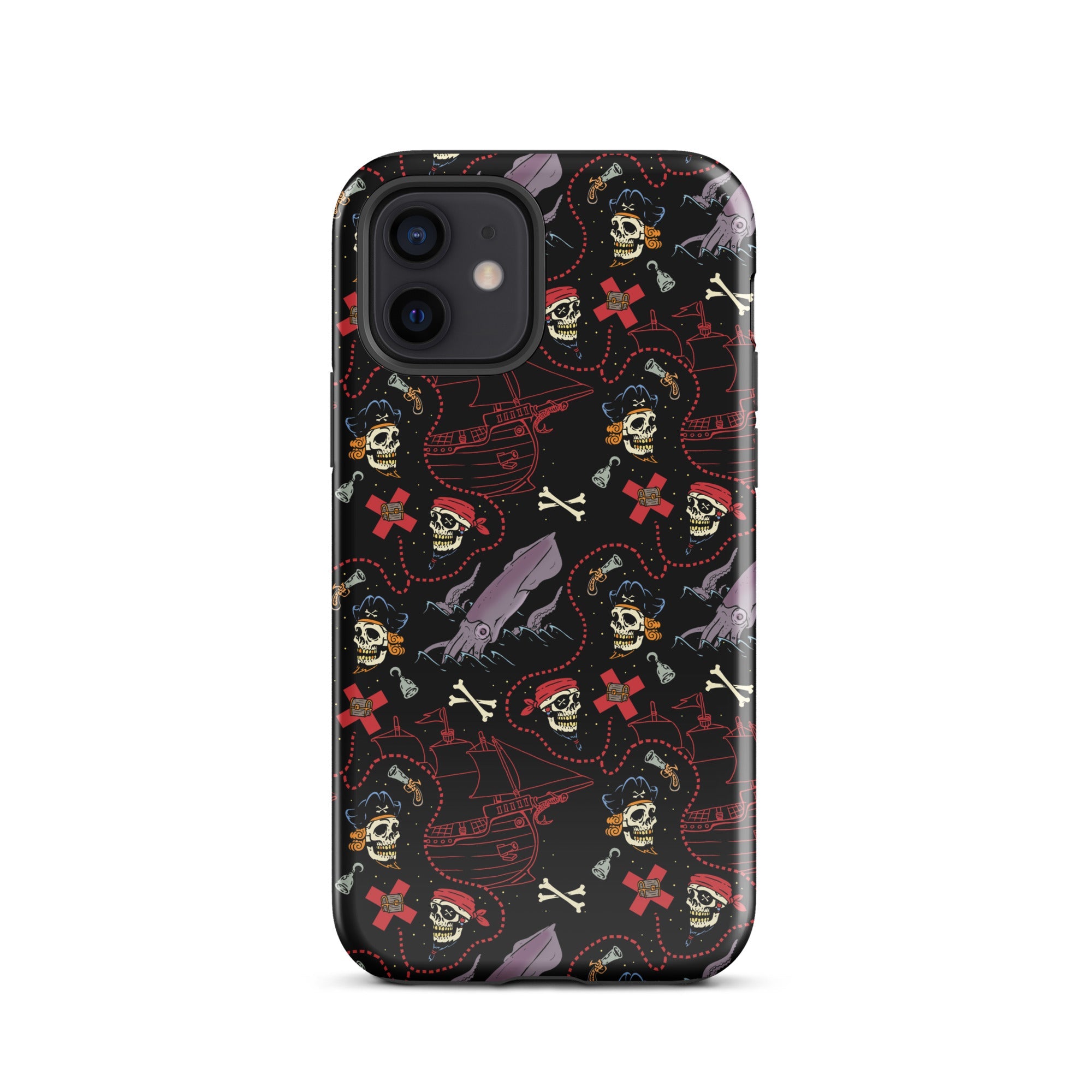 Murder Apparel Pirate Skulls iPhone Case