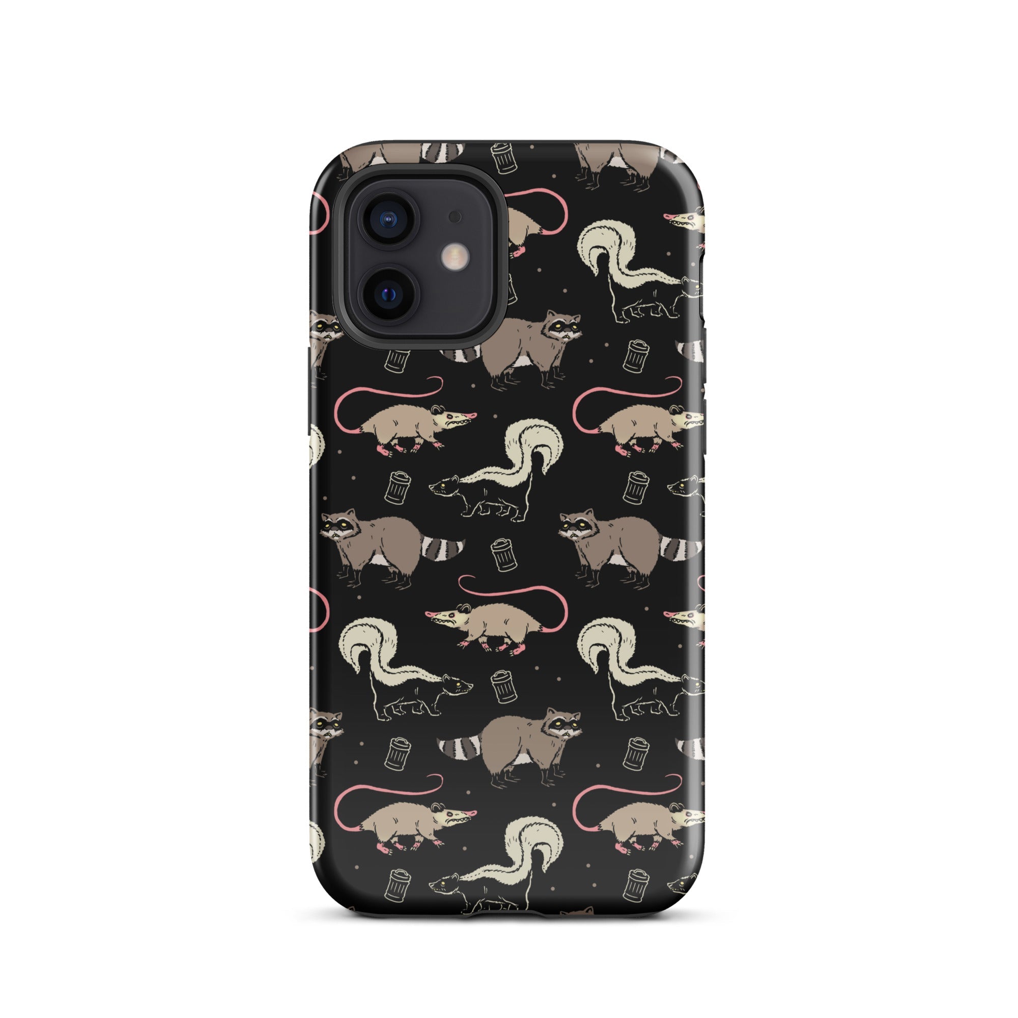 Murder Apparel Garbage Cats iPhone Case