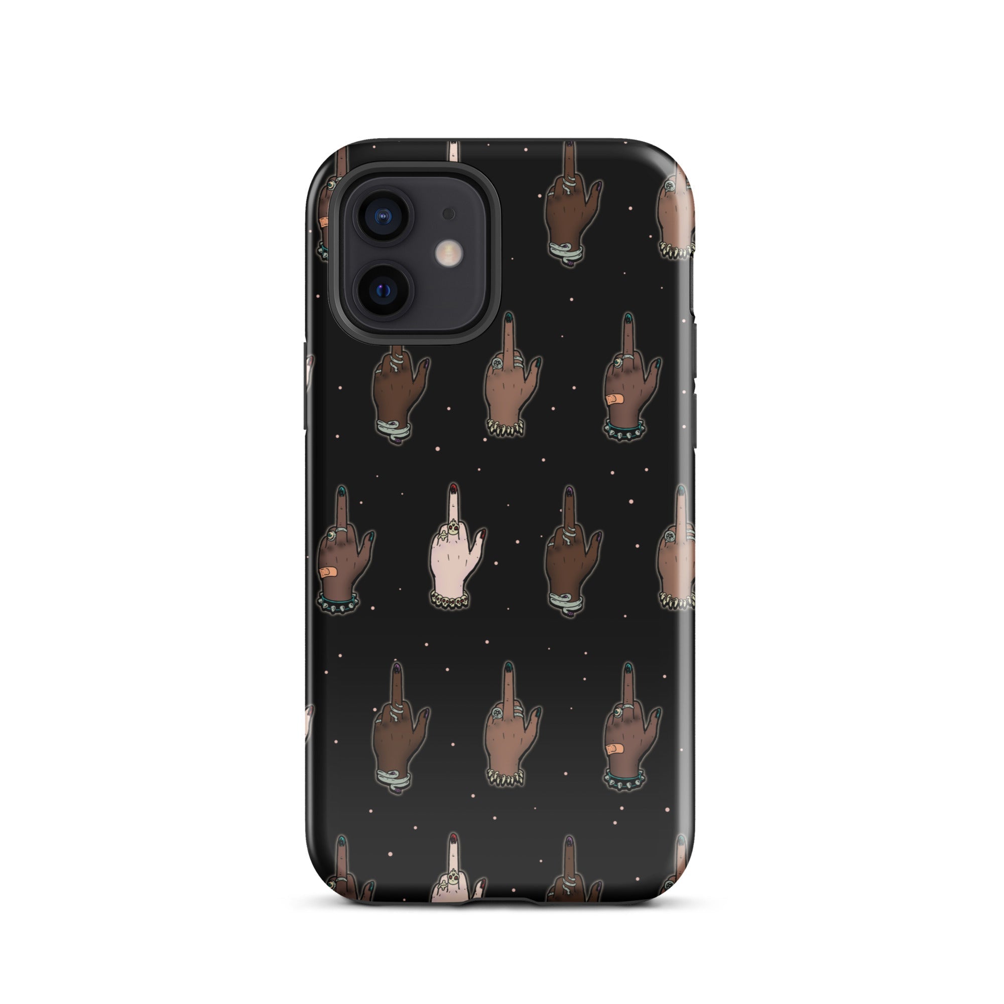 Murder Apparel Fuck Racism iPhone Case