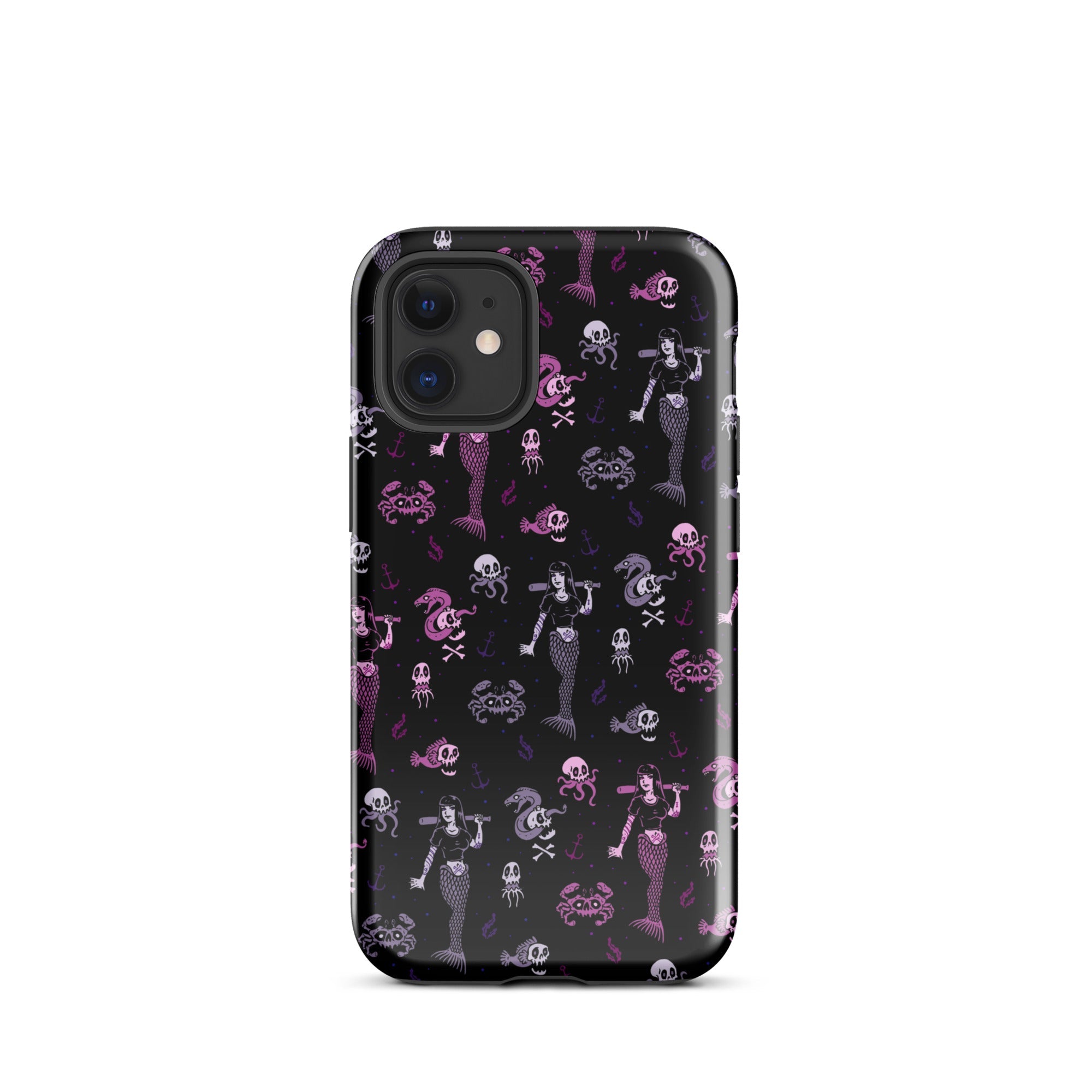 Murder Apparel Metal Mermaid iPhone Case