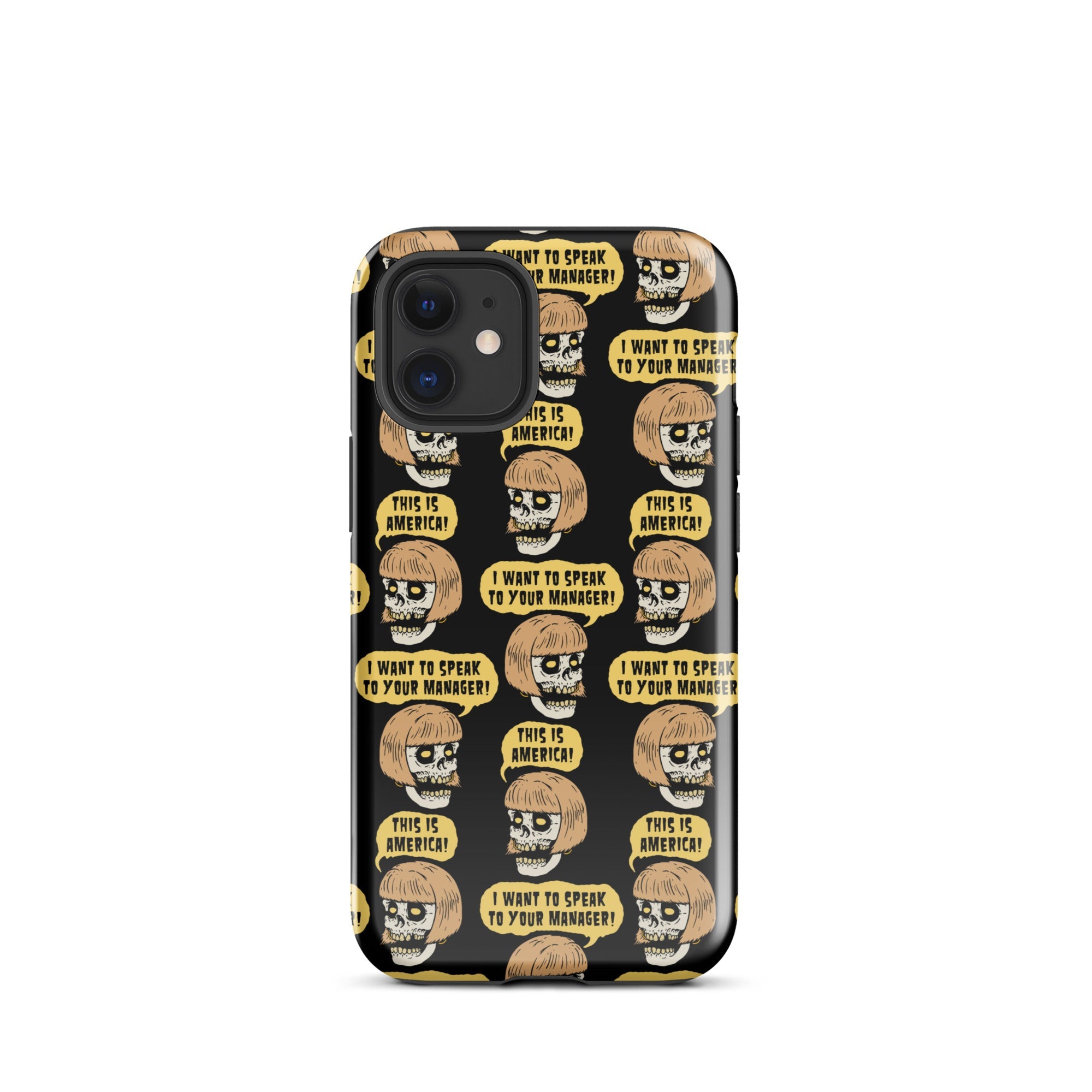 Murder Apparel Karen Skull iPhone Case