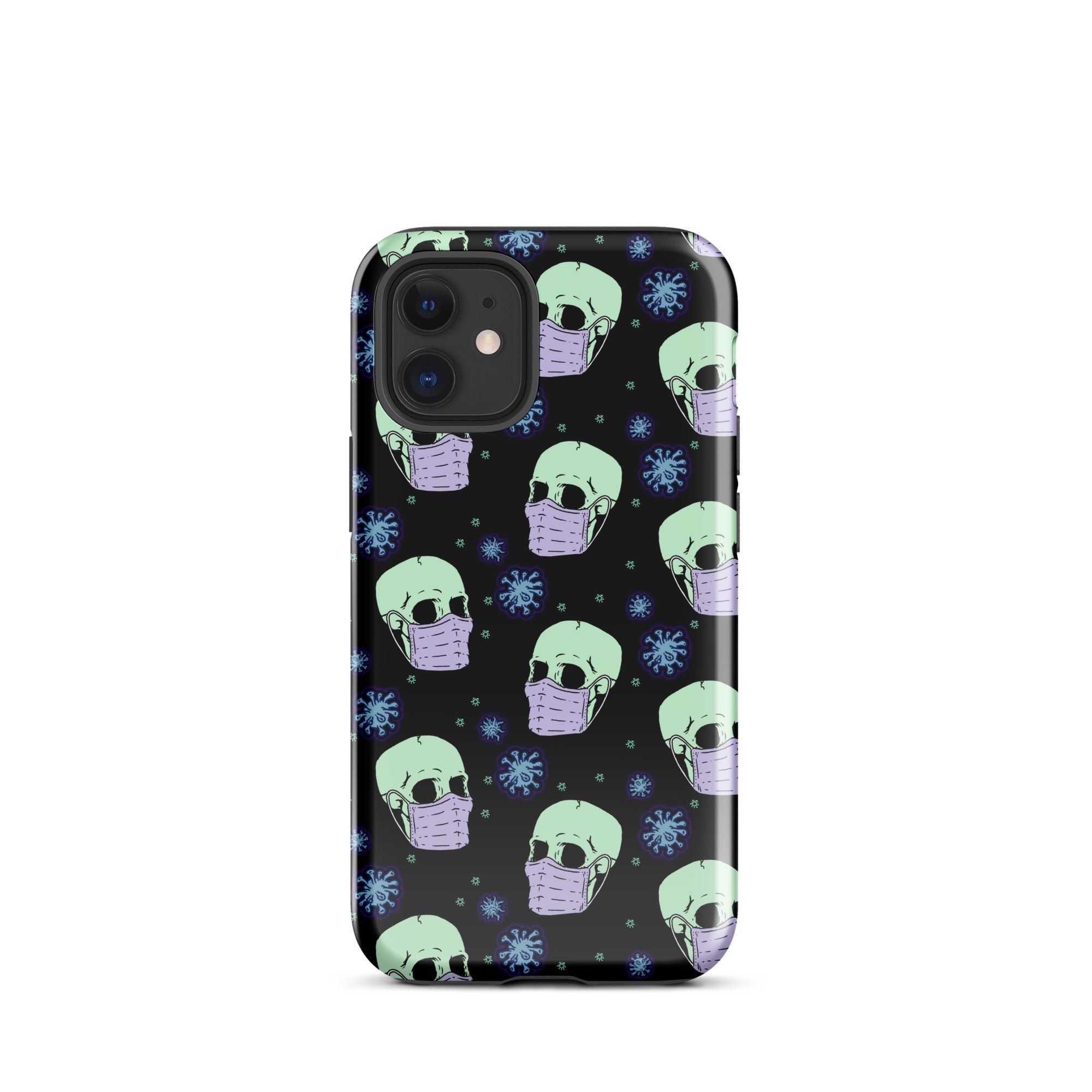 Murder Apparel Virus Skull iPhone Case