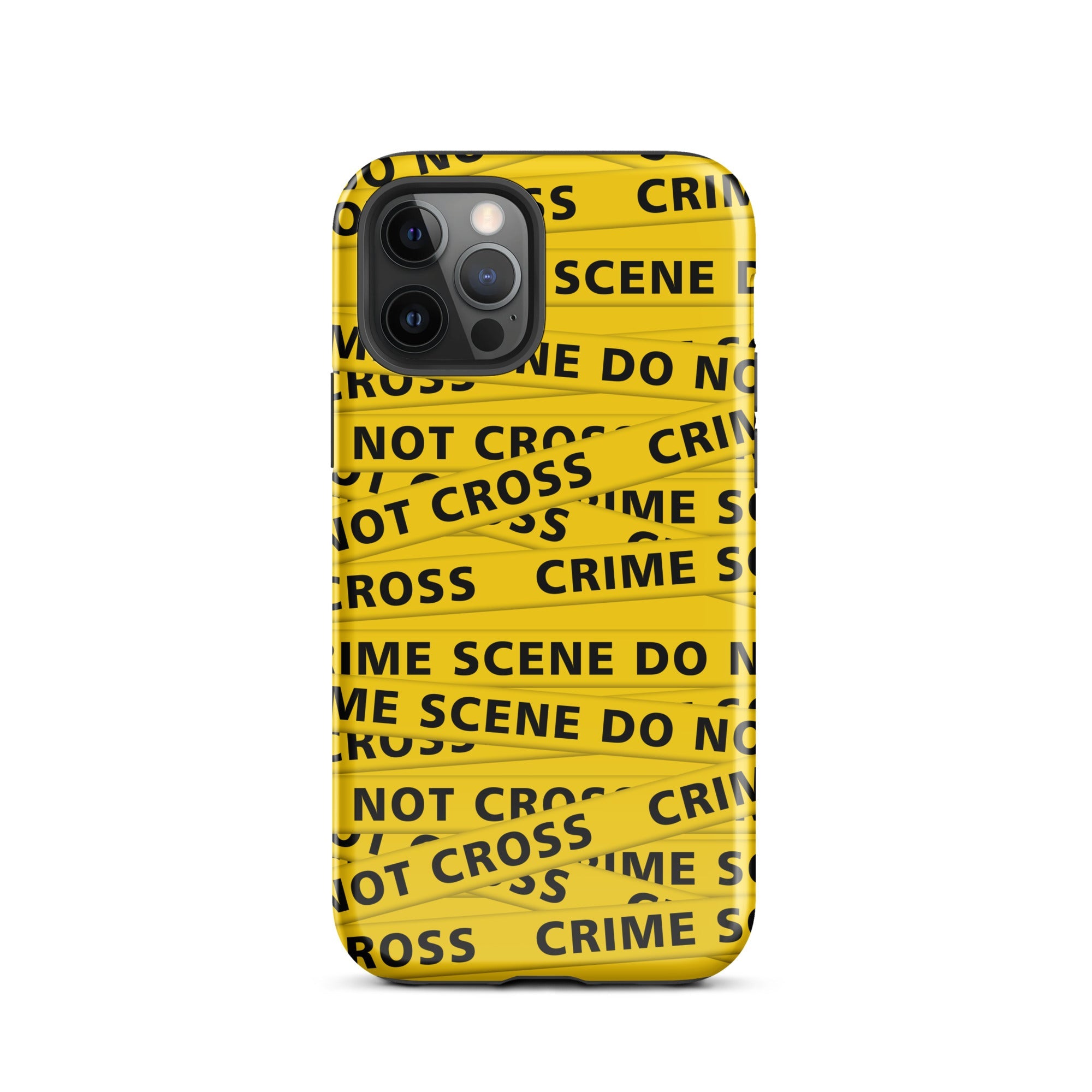 Murder Apparel Crime Scene iPhone Case