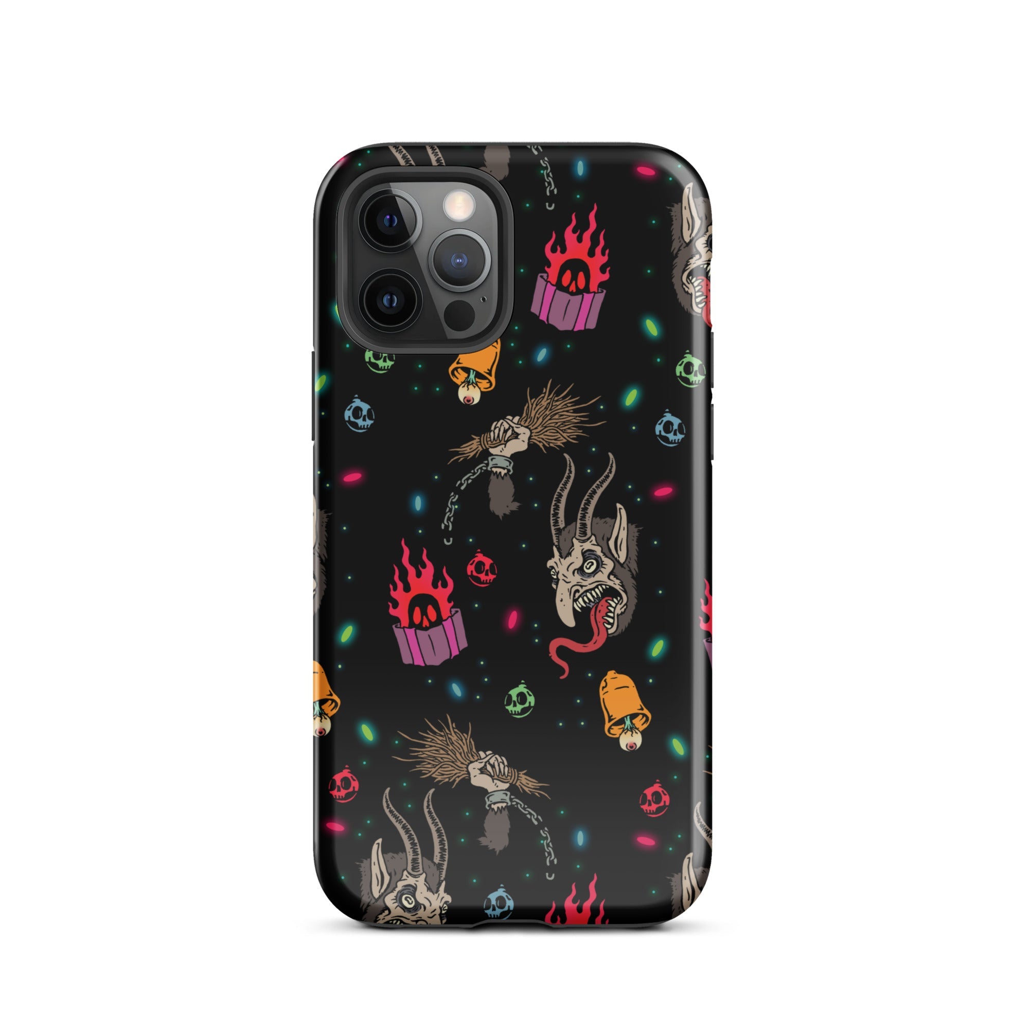 Murder Apparel Merry Krampus iPhone Case