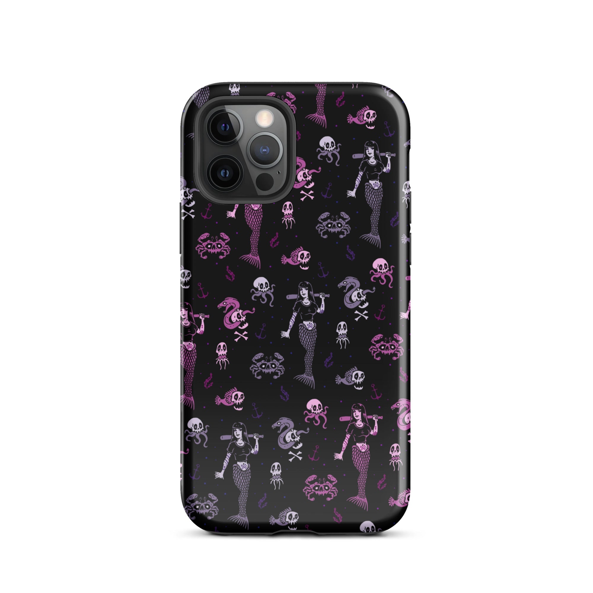 Murder Apparel Metal Mermaid iPhone Case