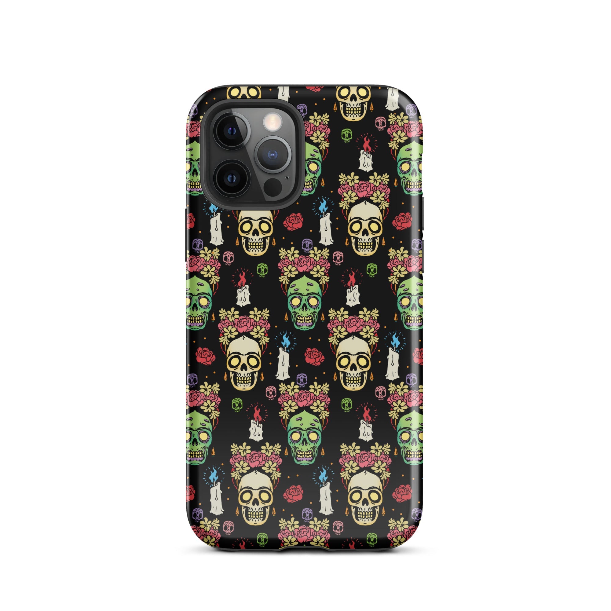 Murder Apparel Frida Kahlo Skull iPhone Case