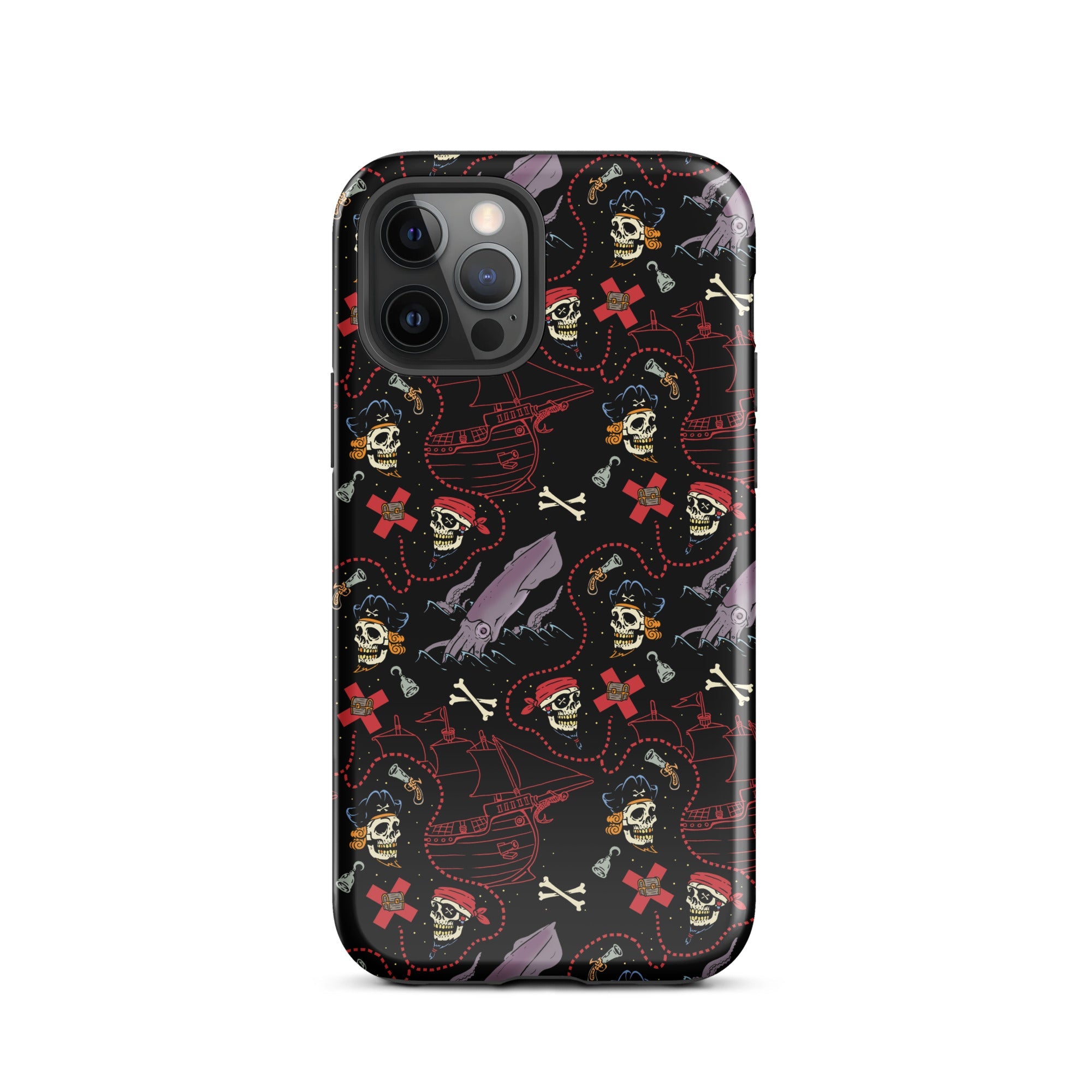 Murder Apparel Pirate Skulls iPhone Case