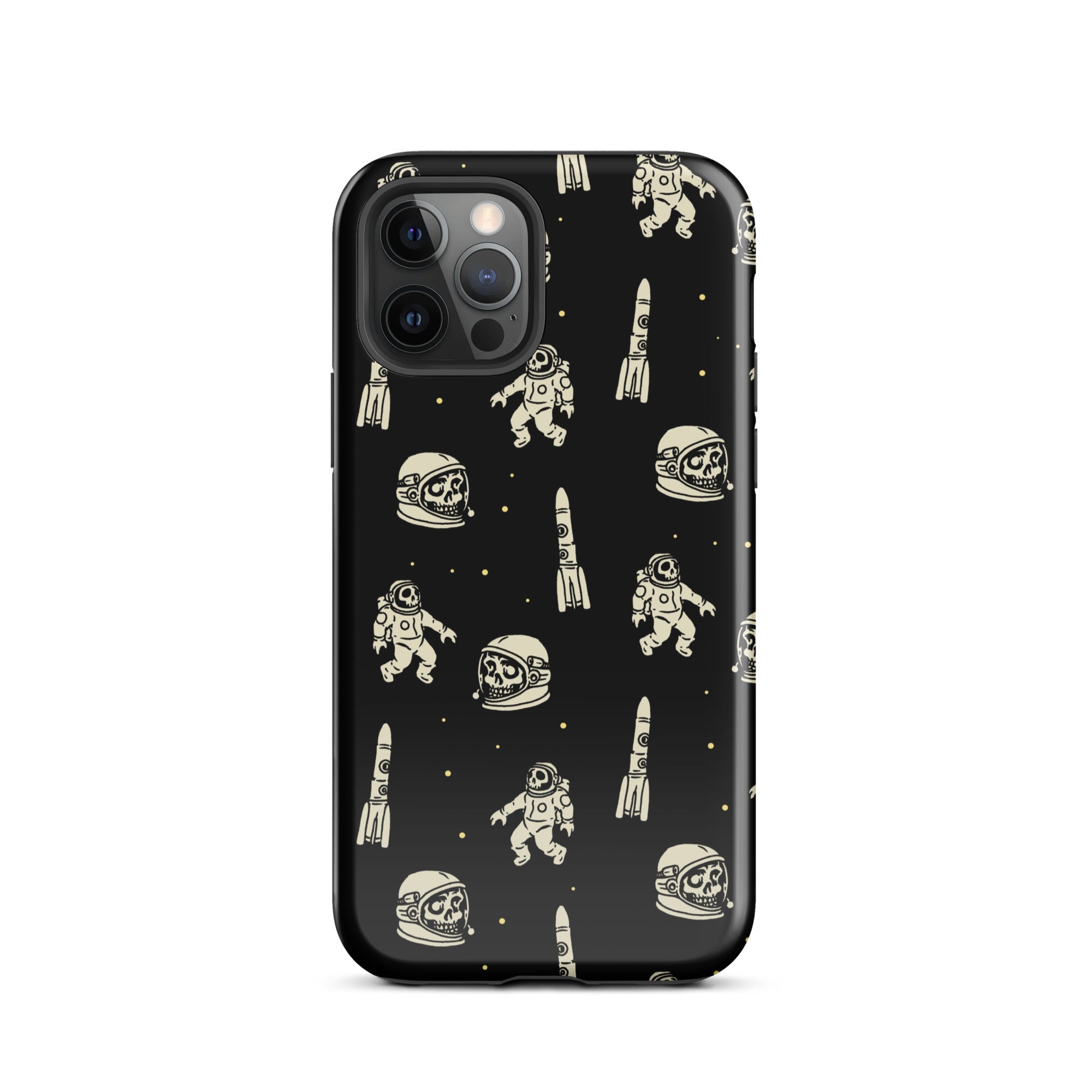 Murder Apparel Astronaut Skull iPhone Case