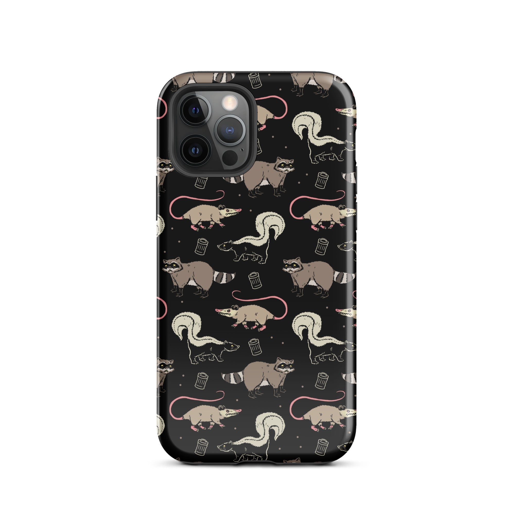 Murder Apparel Garbage Cats iPhone Case